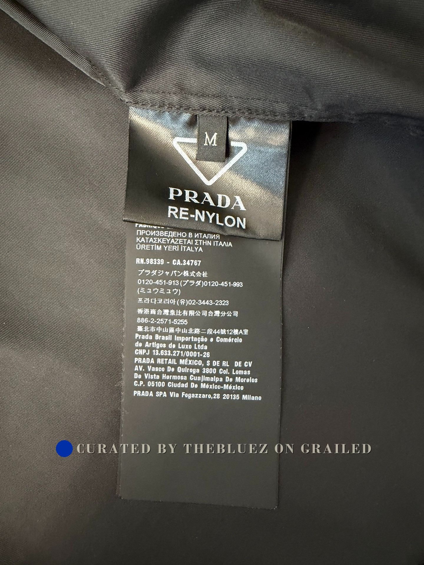 Prada Prada Re-Nylon Jacket M Size Size US M / EU 48-50 / 2 - 5 Thumbnail