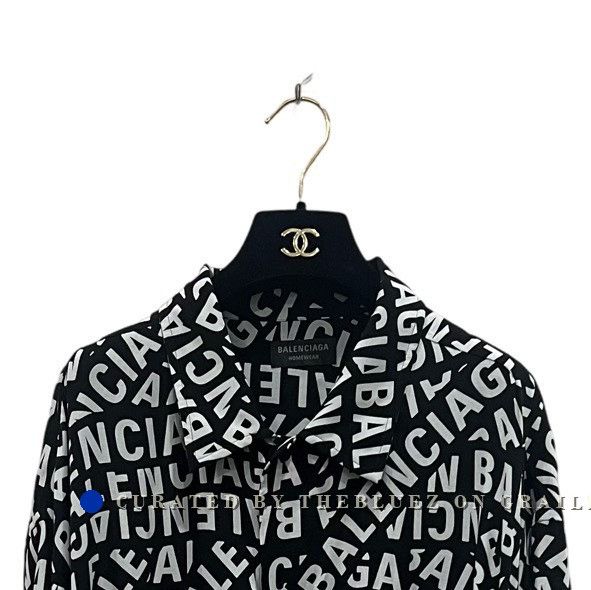 Balenciaga Balenciaga Letter Print Shirt Size US M / EU 48-50 / 2 - 3 Thumbnail