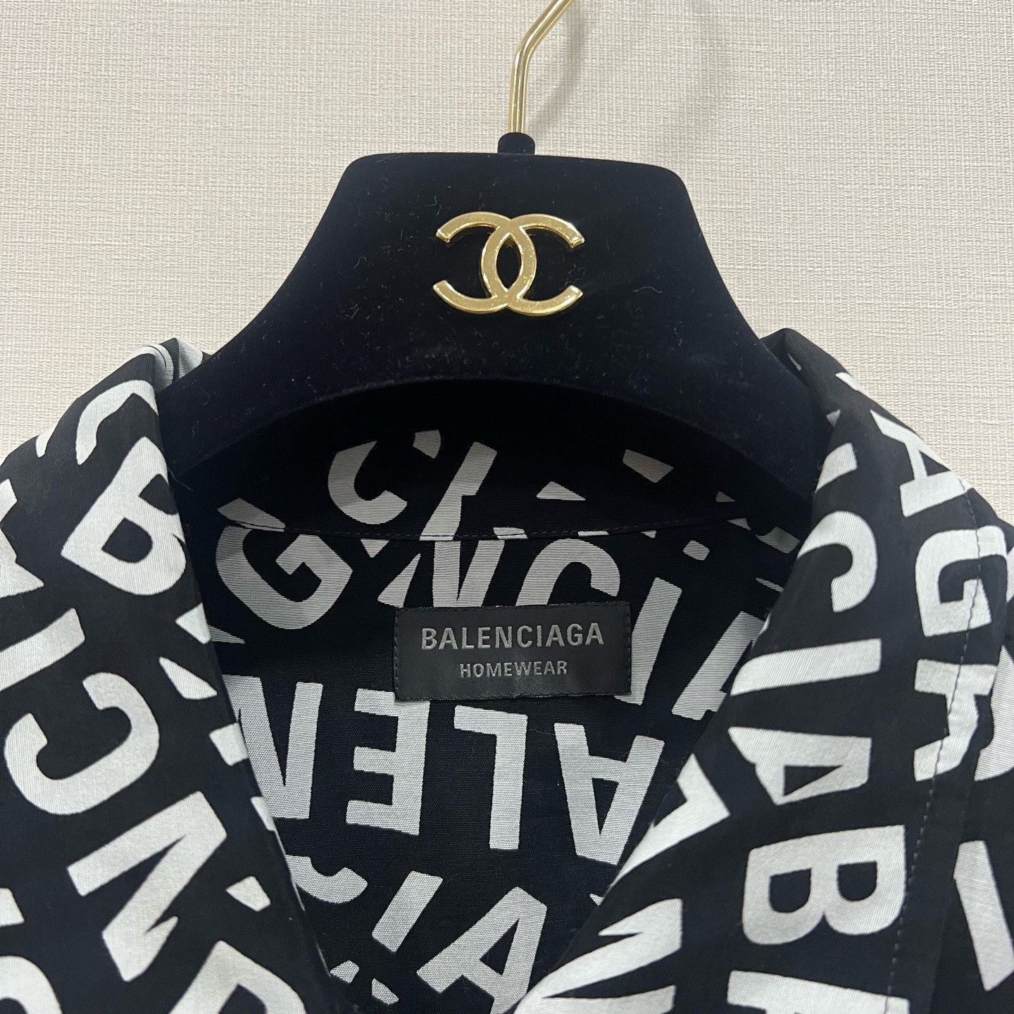 Balenciaga Balenciaga Letter Print Shirt Size US M / EU 48-50 / 2 - 4 Thumbnail