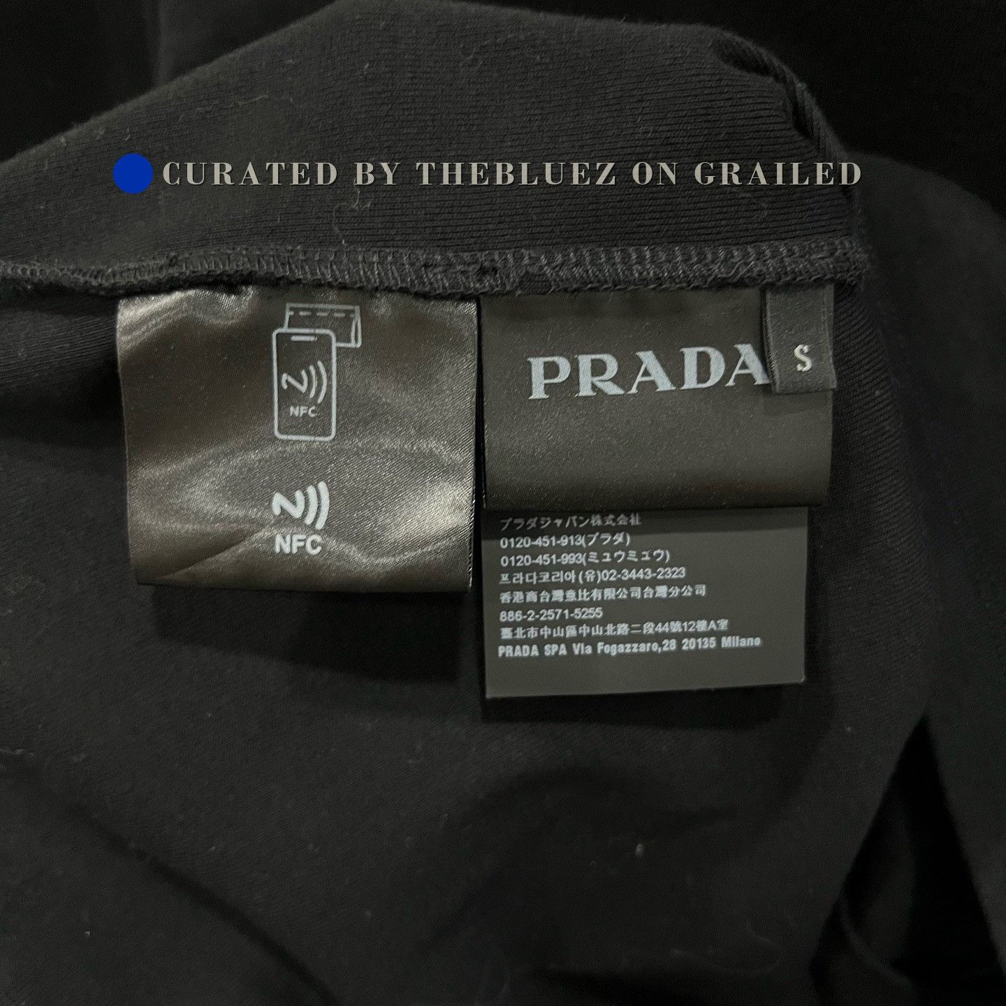 Prada Prada Chest Iron Triangle Logo Short Sleeve Size US S / EU 44-46 / 1 - 4 Thumbnail