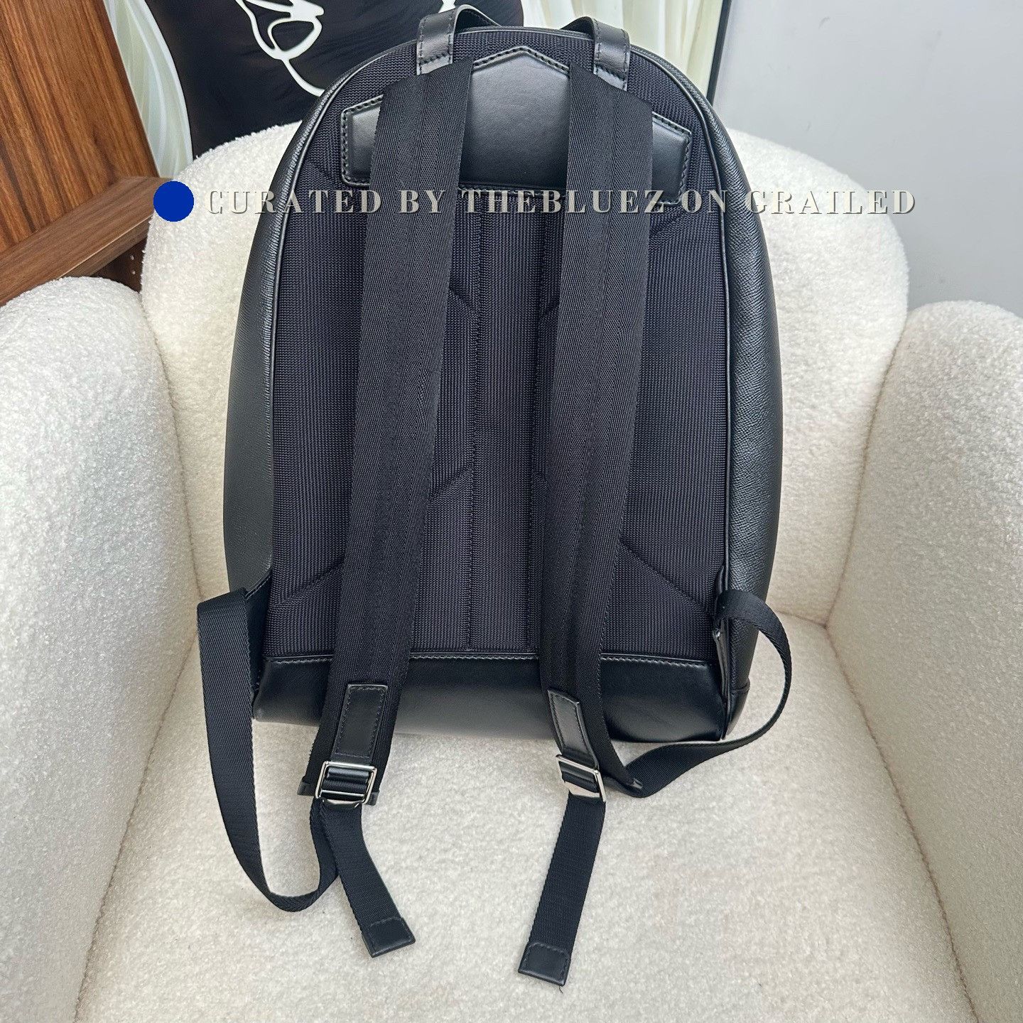 Burberry Burberry Large Leather Backpack Size ONE SIZE - 4 Thumbnail