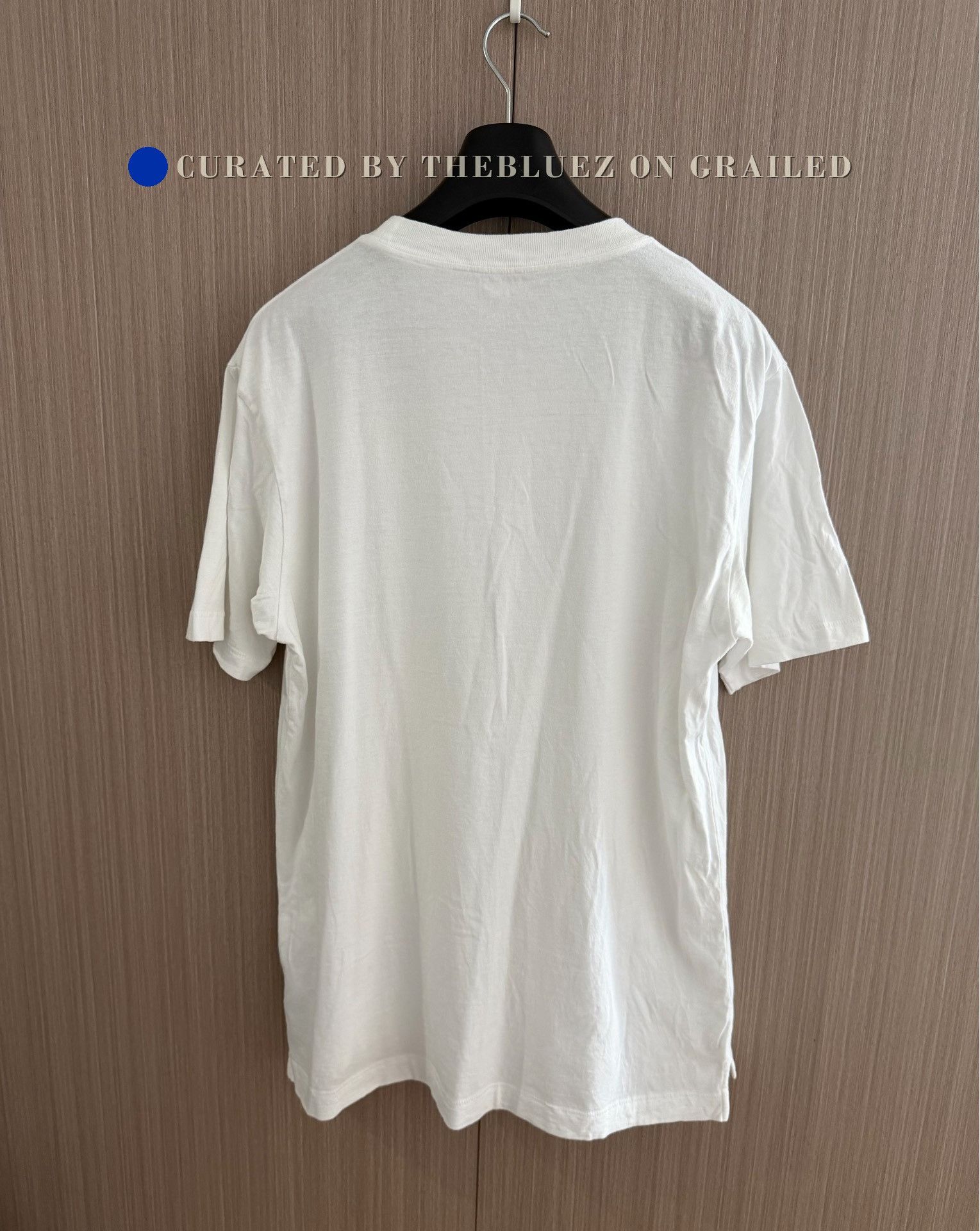 Dior Dior Chest Logo Embroidery White Crew Neck T-shirt Size US M / EU 48-50 / 2 - 2 Thumbnail