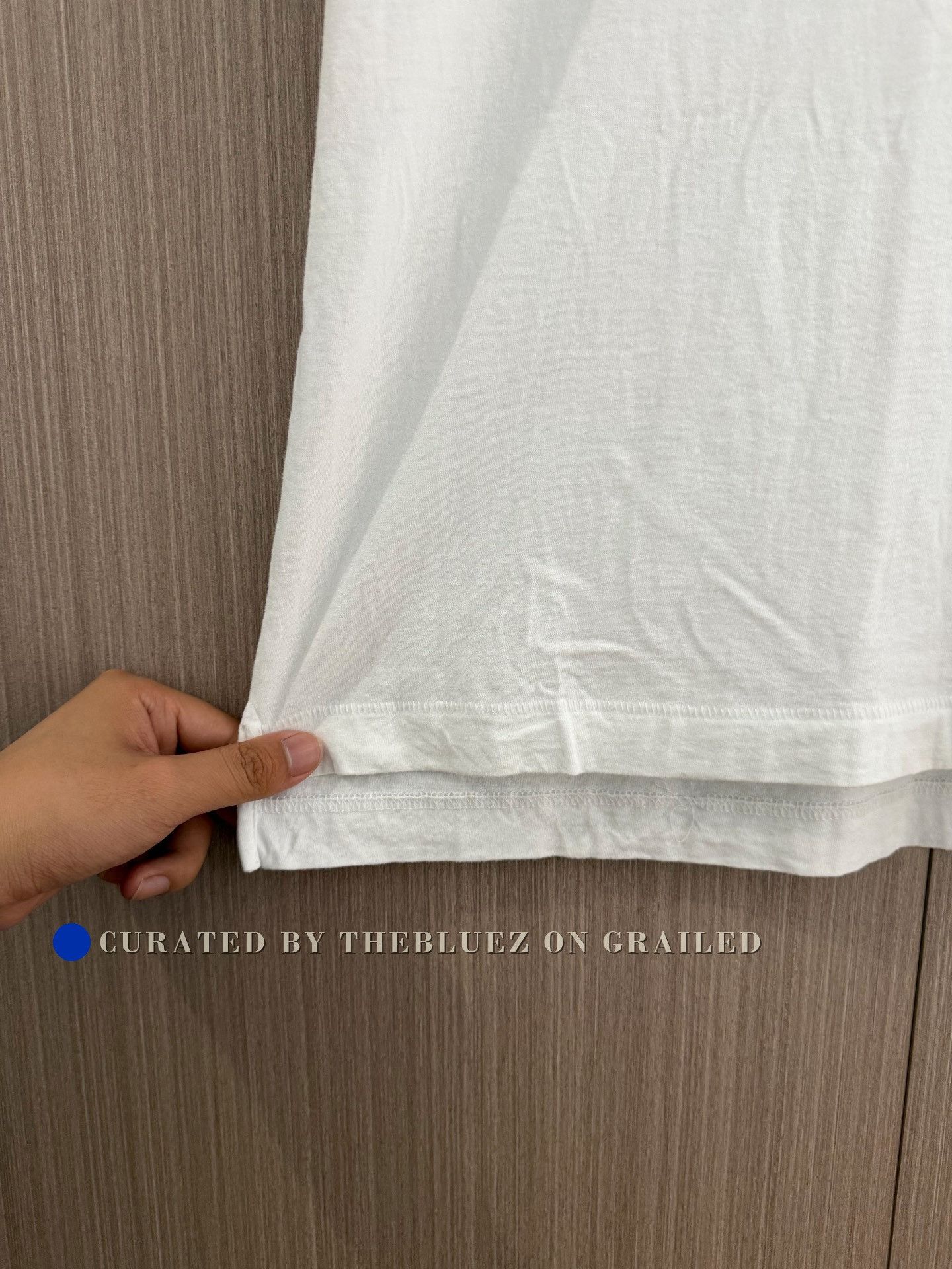 Dior Dior Chest Logo Embroidery White Crew Neck T-shirt Size US M / EU 48-50 / 2 - 6 Thumbnail