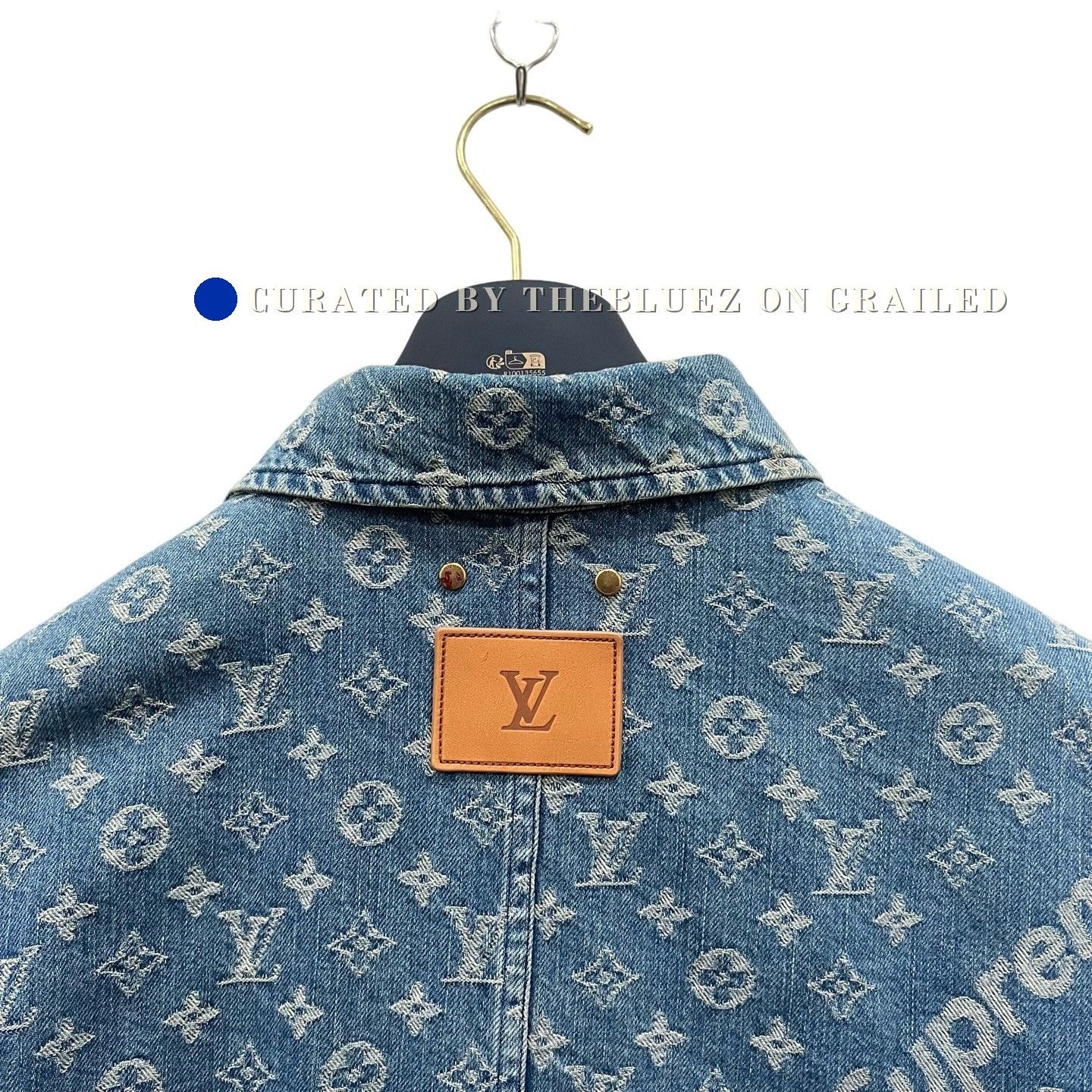 Louis Vuitton Louis Vuitton x Supreme Denim Jacket Size US S / EU 44-46 / 1 - 4 Thumbnail