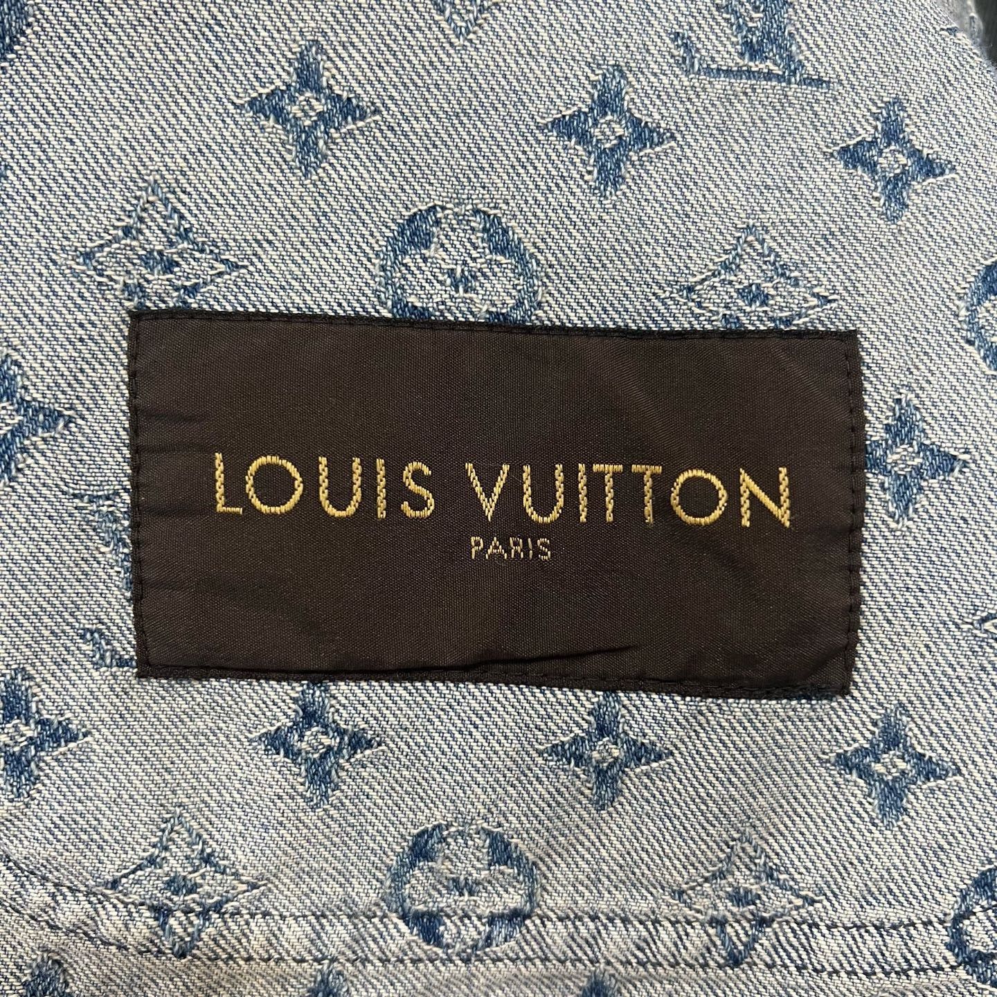 Louis Vuitton Louis Vuitton x Supreme Denim Jacket Size US S / EU 44-46 / 1 - 5 Thumbnail