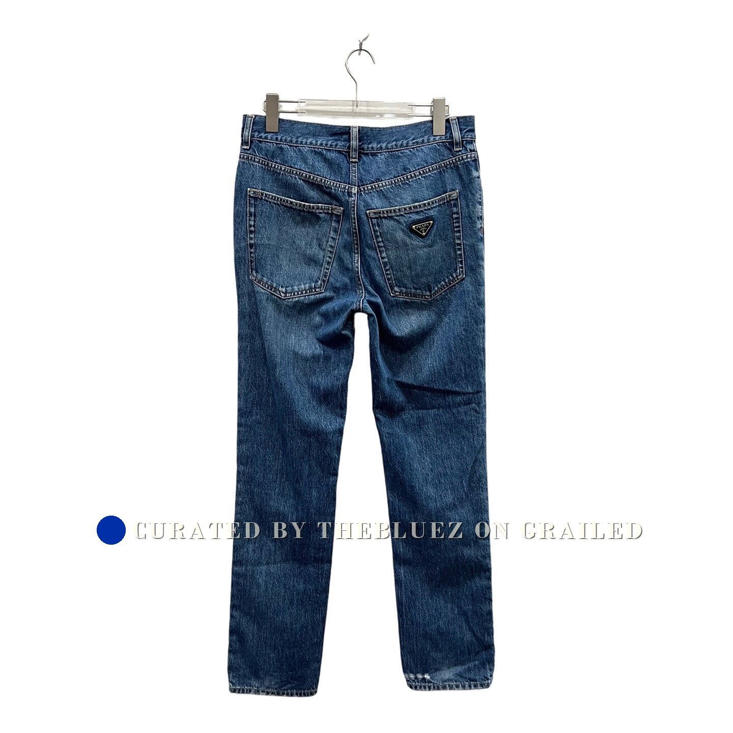 Prada Prada Triangle Logo Iron Brand Jeans Size US 30 / EU 46 - 3 Thumbnail