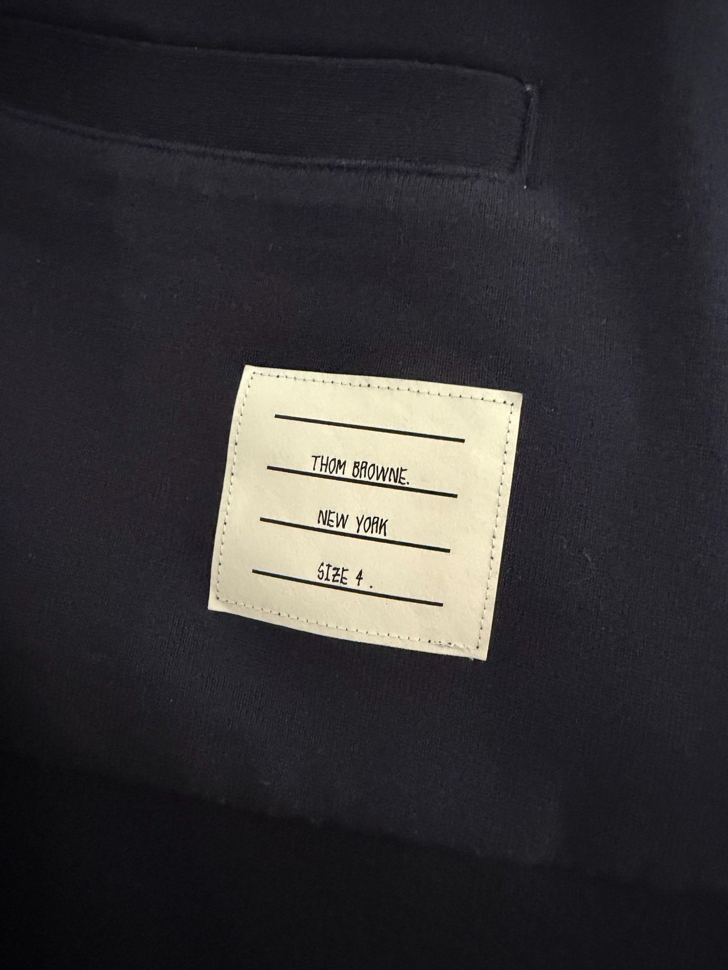 Thom Browne Thom Browne TB 4-Stripe Navy Knit Cardigan Size US XL / EU 56 / 4 - 5 Thumbnail