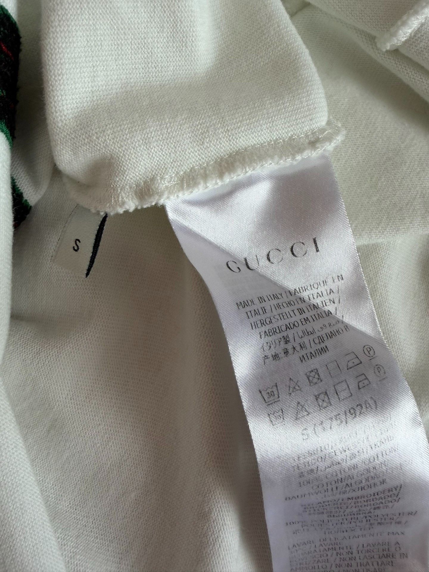 Gucci Gucci Logo Embroidered Long Sleeve Polo Size US S / EU 44-46 / 1 - 6 Thumbnail