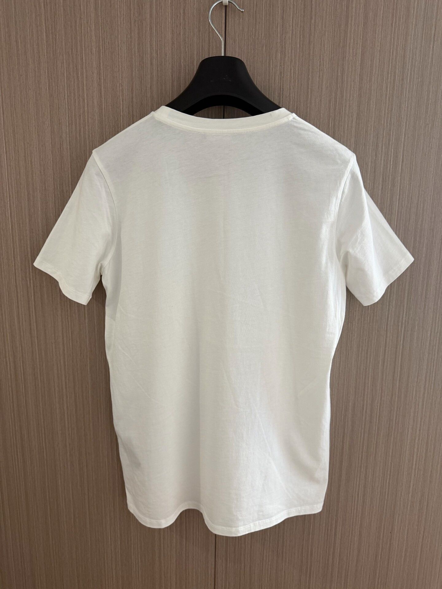 Balmain Balmain White Green Logo Short-Sleeve T-Shirt M Size US M / EU 48-50 / 2 - 2 Thumbnail