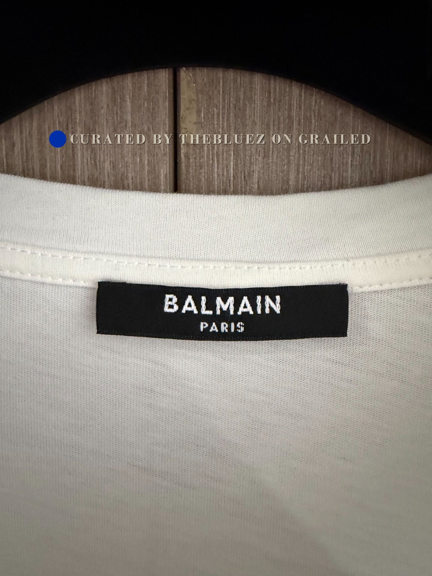 Balmain Balmain White Green Logo Short-Sleeve T-Shirt M Size US M / EU 48-50 / 2 - 3 Thumbnail