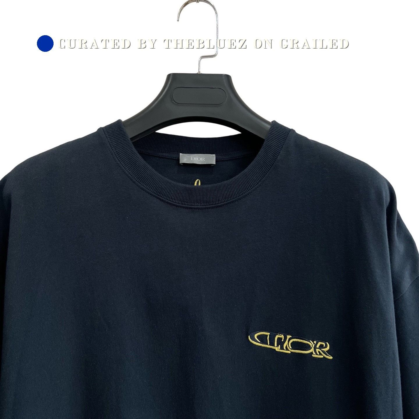 Dior Dior Embroidered Letter Short Sleeve T-Shirt Size US L / EU 52-54 / 3 - 3 Thumbnail