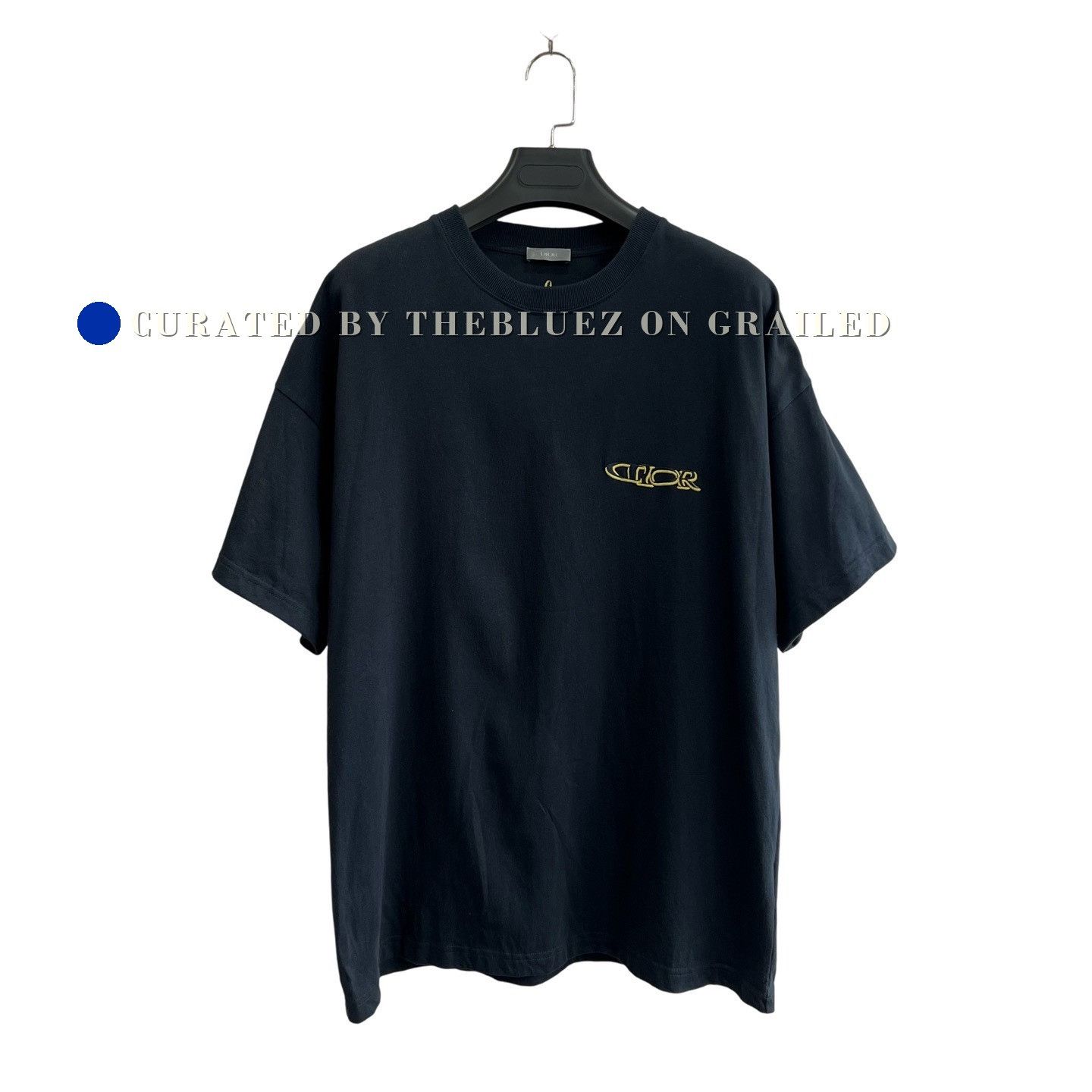 Dior Dior Embroidered Letter Short Sleeve T-Shirt Size US L / EU 52-54 / 3 - 2 Thumbnail
