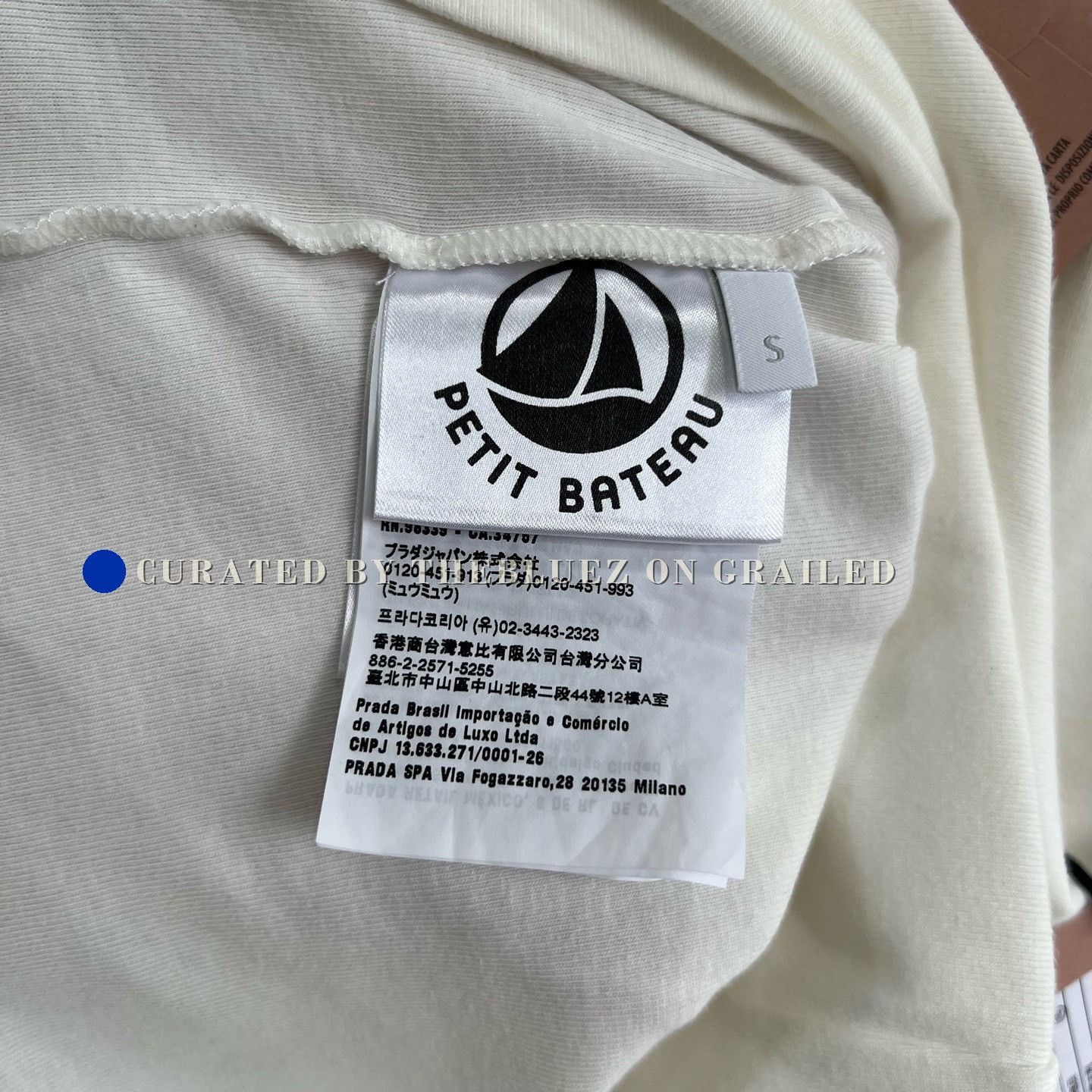 Miu Miu Miu Miu x Petit Bateau White Camisole Size S / US 4 / IT 40 - 5 Thumbnail