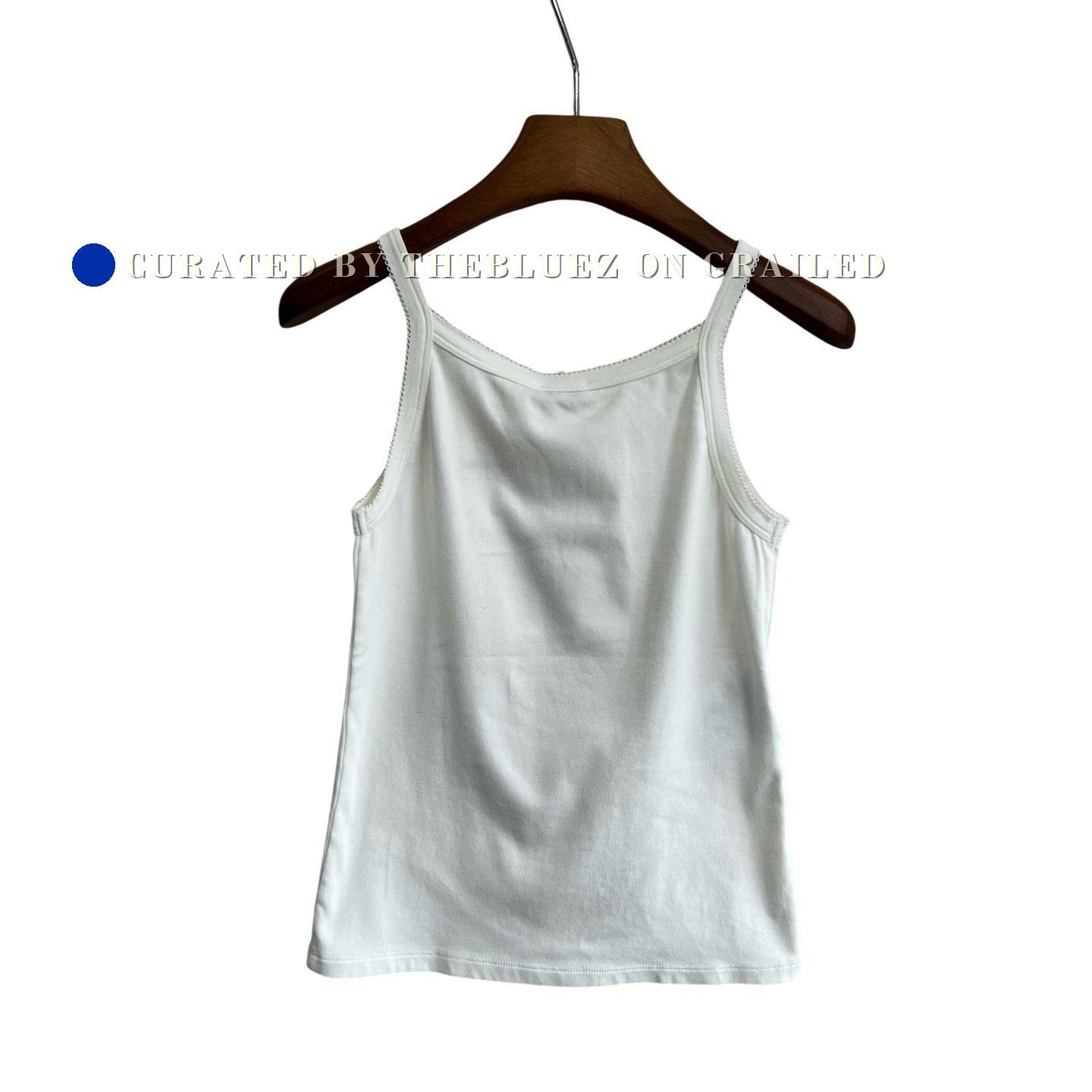 Miu Miu Miu Miu x Petit Bateau White Camisole Size S / US 4 / IT 40 - 2 Thumbnail