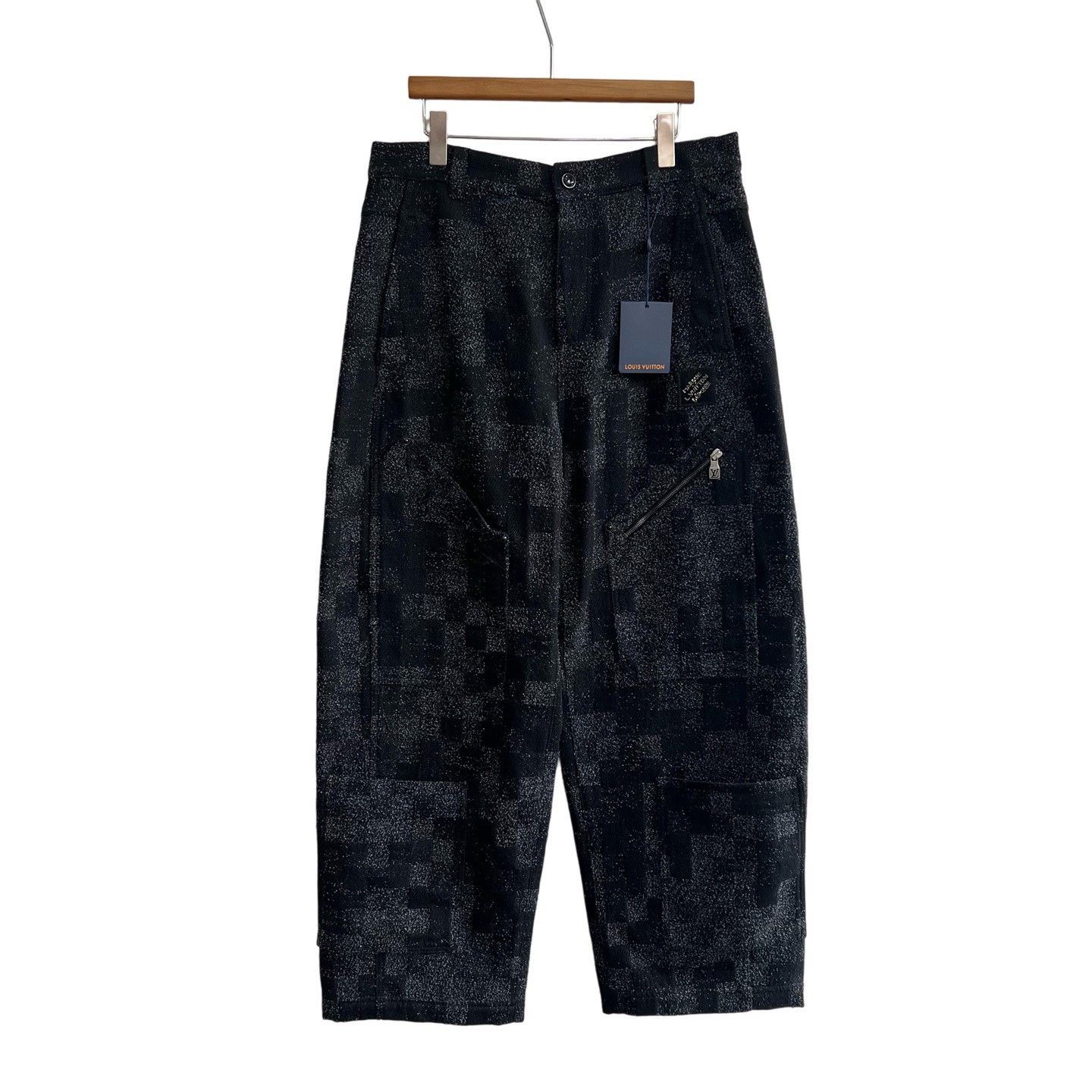Louis Vuitton Louis Vuitton Checkerboard Cargo Jeans SS25 Size US 33 - 2 Thumbnail