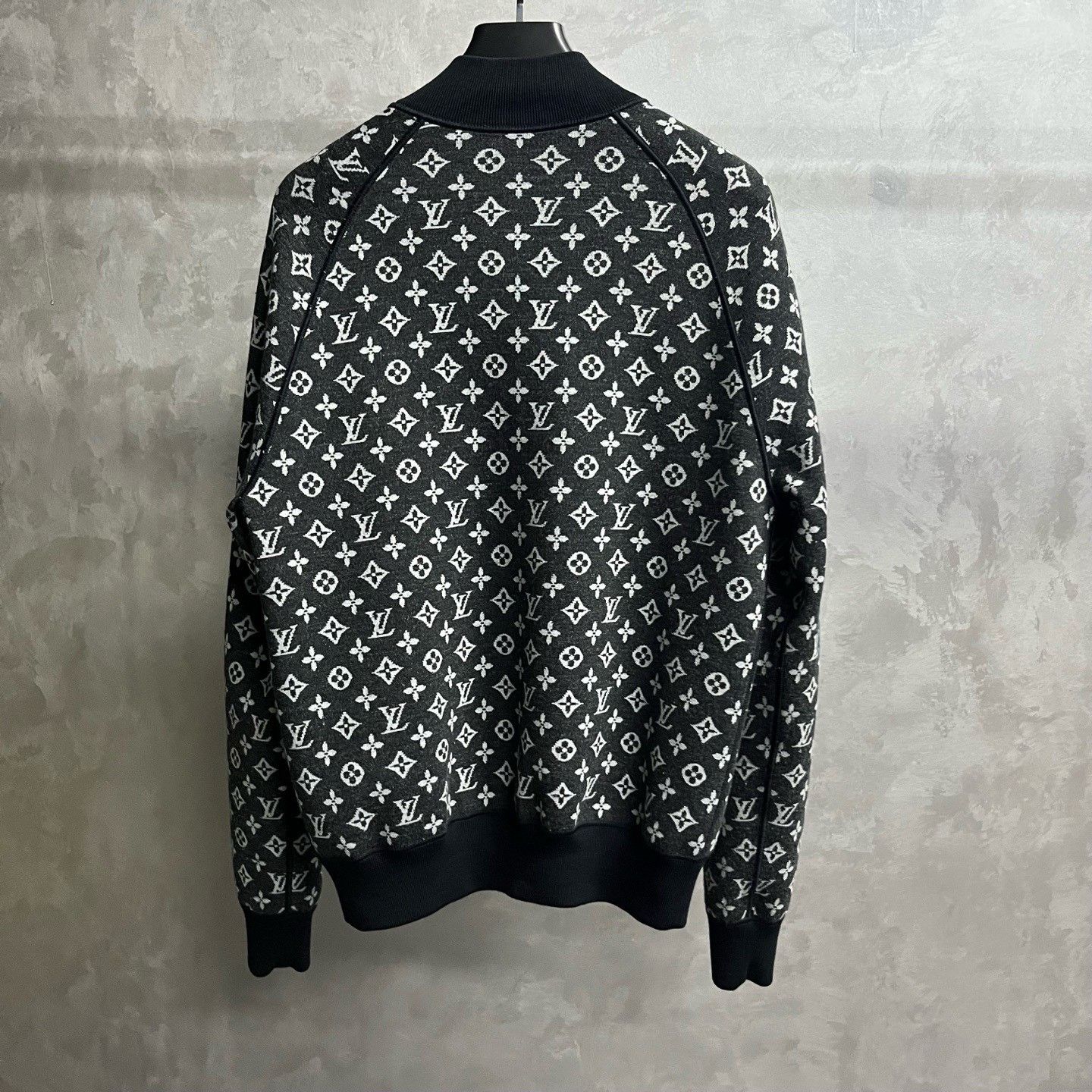 Louis Vuitton Louis Vuitton Navy Reversible Stand Collar Jacket Size US L / EU 52-54 / 3 - 2 Thumbnail