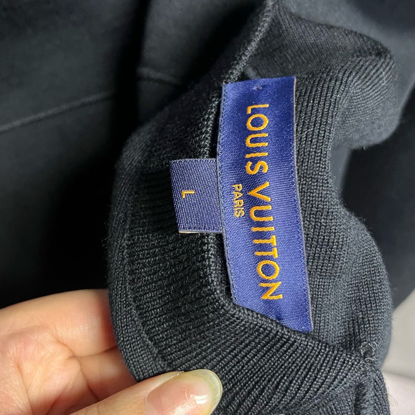 Louis Vuitton Louis Vuitton Navy Reversible Stand Collar Jacket Size US L / EU 52-54 / 3 - 5 Thumbnail