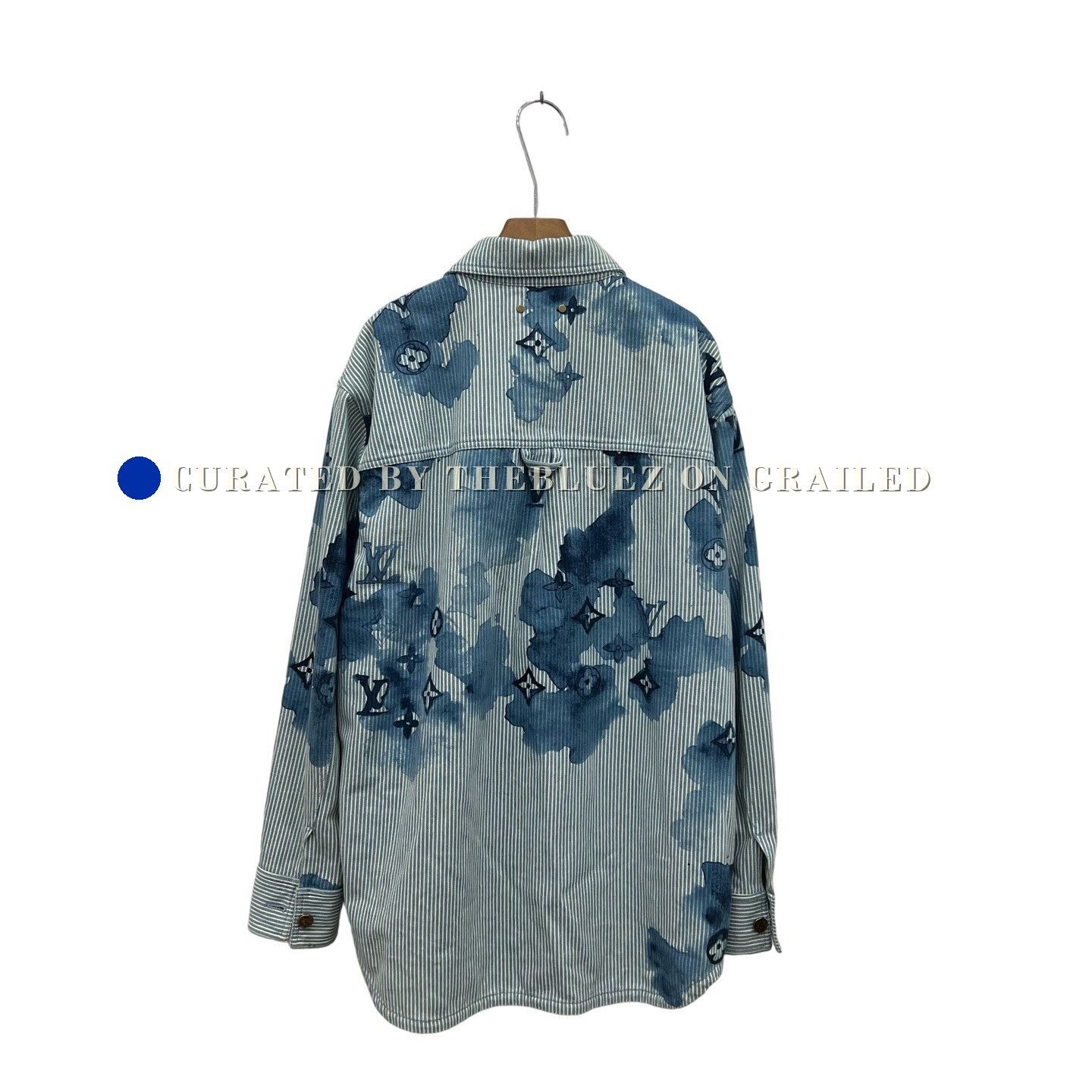 Louis Vuitton Louis Vuitton Ink Denim Jacket Size US L / EU 52-54 / 3 - 3 Thumbnail