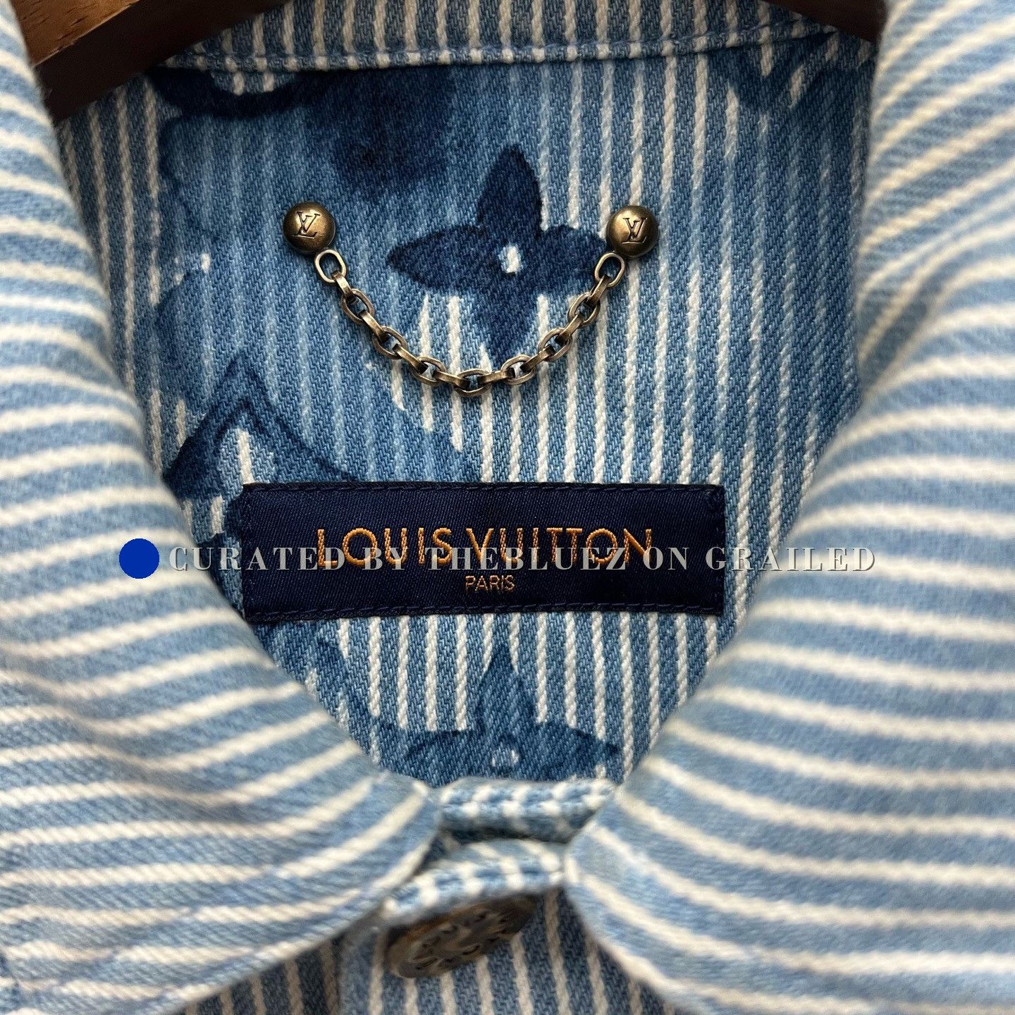 Louis Vuitton Louis Vuitton Ink Denim Jacket Size US L / EU 52-54 / 3 - 4 Thumbnail
