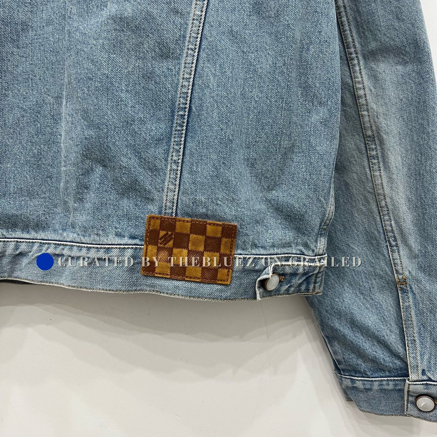 Louis Vuitton Louis Vuitton Large Logo Denim Jacket Size US M / EU 48-50 / 2 - 5 Thumbnail