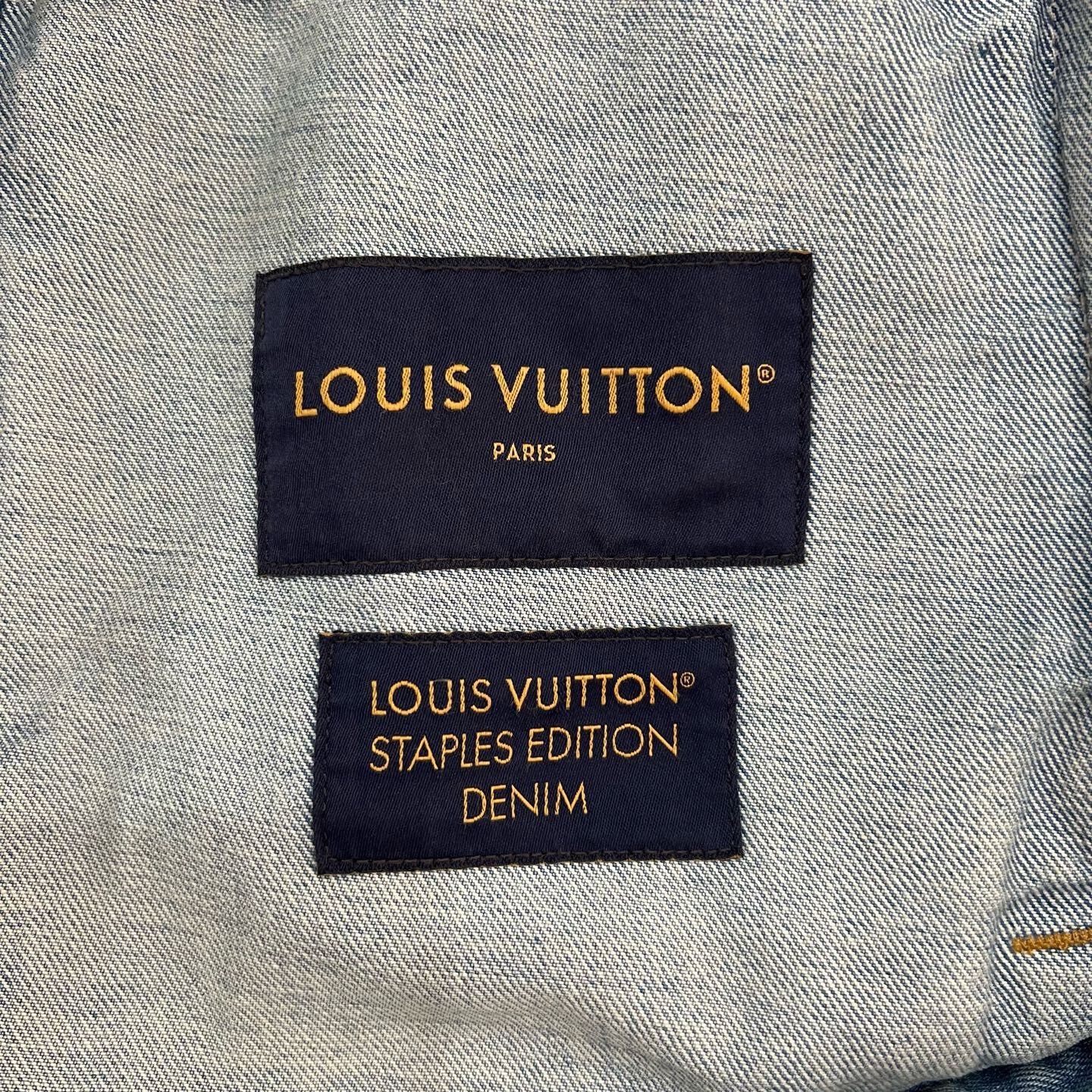 Louis Vuitton Louis Vuitton Large Logo Denim Jacket Size US M / EU 48-50 / 2 - 4 Thumbnail