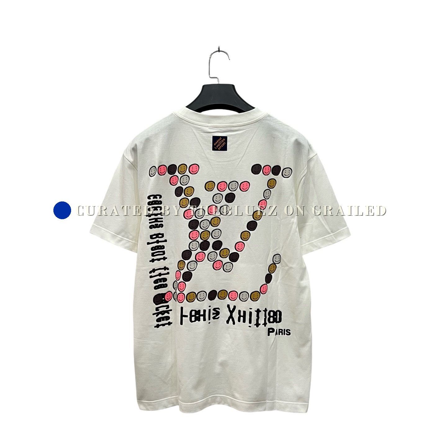 Louis Vuitton Louis Vuitton x CPFM 25FW Chest Smiley Logo Short-Sleeve Size US L / EU 52-54 / 3 - 3 Thumbnail