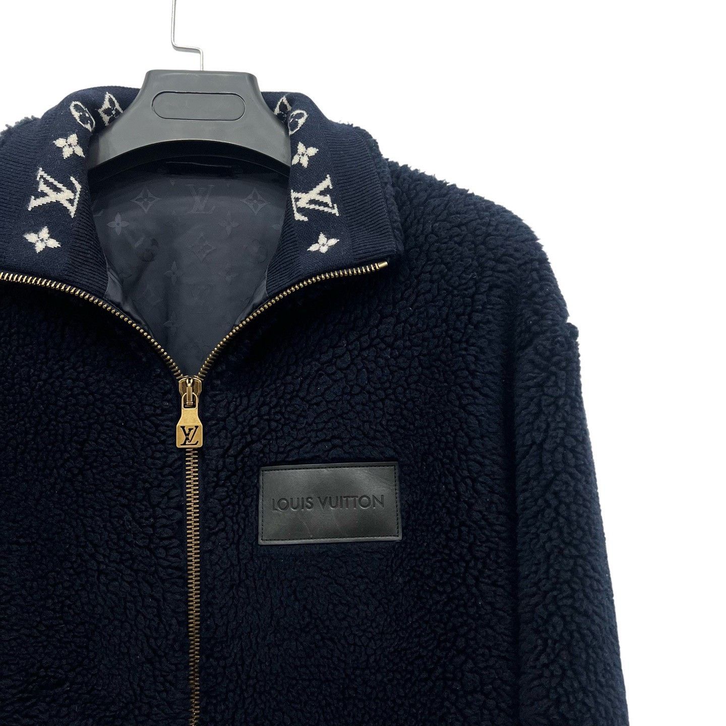 Louis Vuitton Louis Vuitton FW25 Stand Collar Teddy Zip Jacket Size US S / EU 44-46 / 1 - 4 Thumbnail