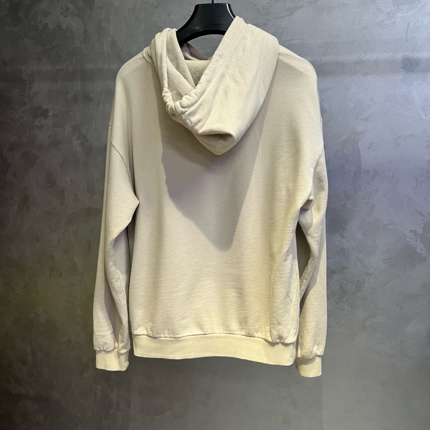 Celine Celine Beige Big Logo Fleece Hooded Sweatshirt Size M / US 6-8 / IT 42-44 - 2 Thumbnail