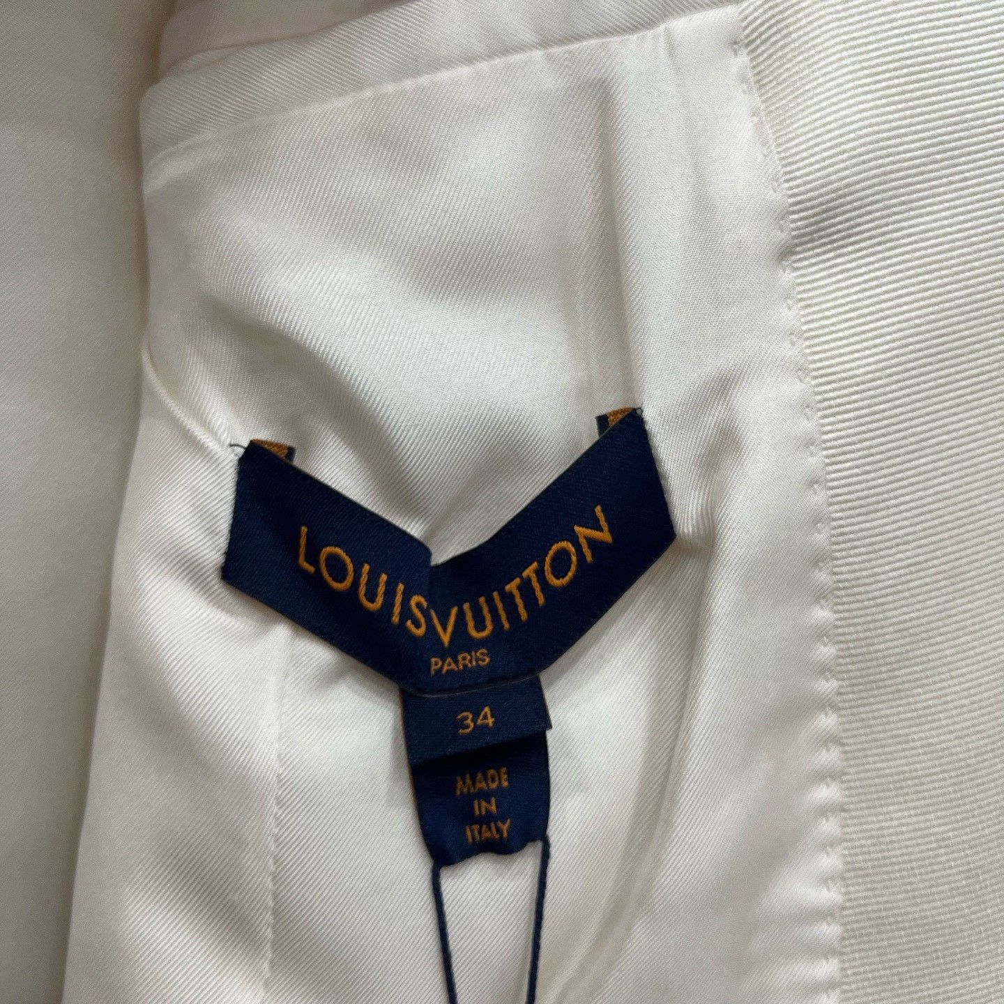 Louis Vuitton Louis Vuitton White Blazer Size 34 Size M / US 6-8 / IT 42-44 - 4 Thumbnail