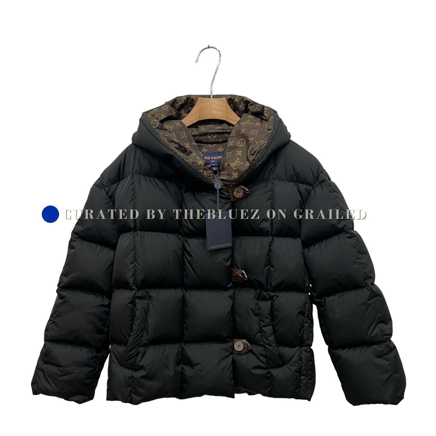 Louis Vuitton Louis Vuitton Black Monogram Down Jacket Size XS / US 0-2 / IT 36-38 - 2 Thumbnail