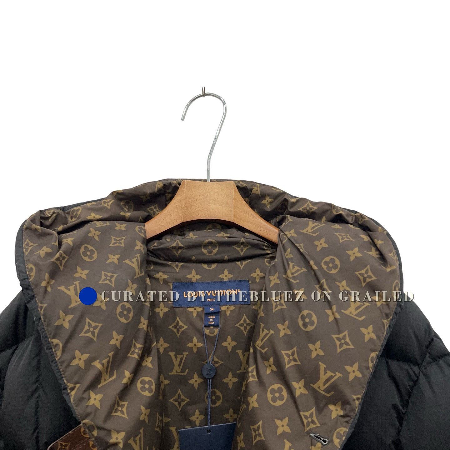 Louis Vuitton Louis Vuitton Black Monogram Down Jacket Size XS / US 0-2 / IT 36-38 - 3 Thumbnail
