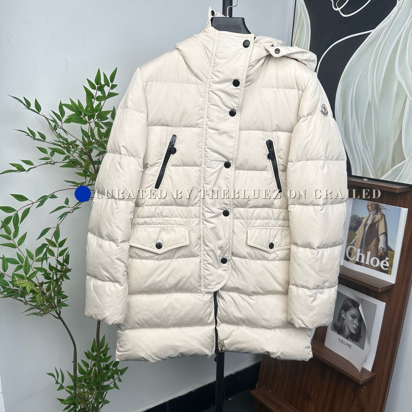 Moncler Moncler Fragon Mid-Length Down Jacket Size M / US 6-8 / IT 42-44 - 2 Thumbnail