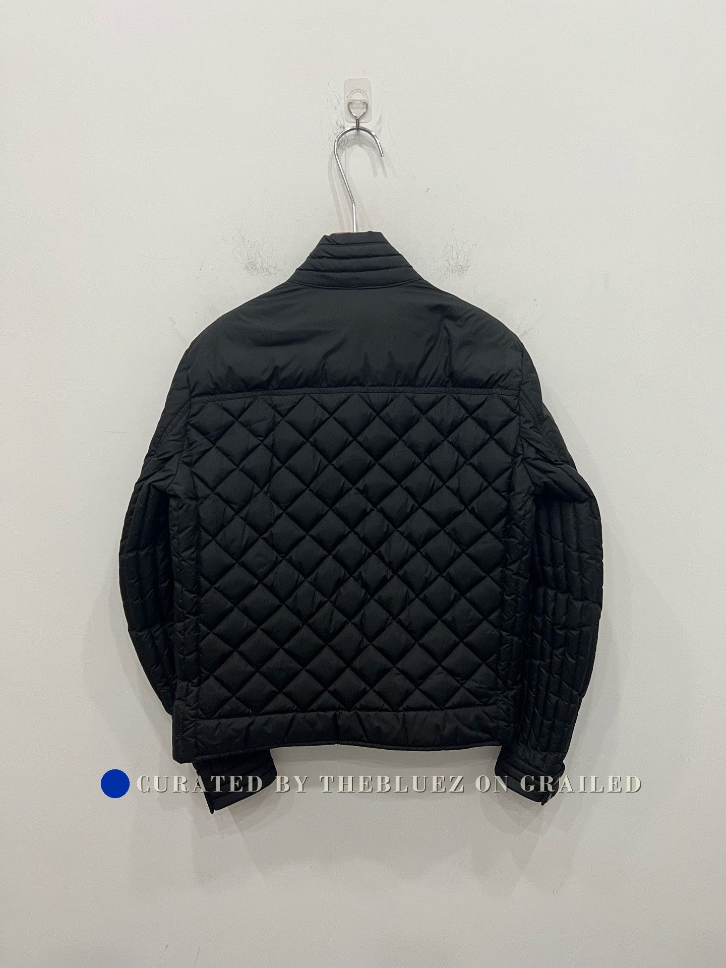 Moncler Moncler Black Motorcycle Down Jacket Size US L / EU 52-54 / 3 - 2 Thumbnail
