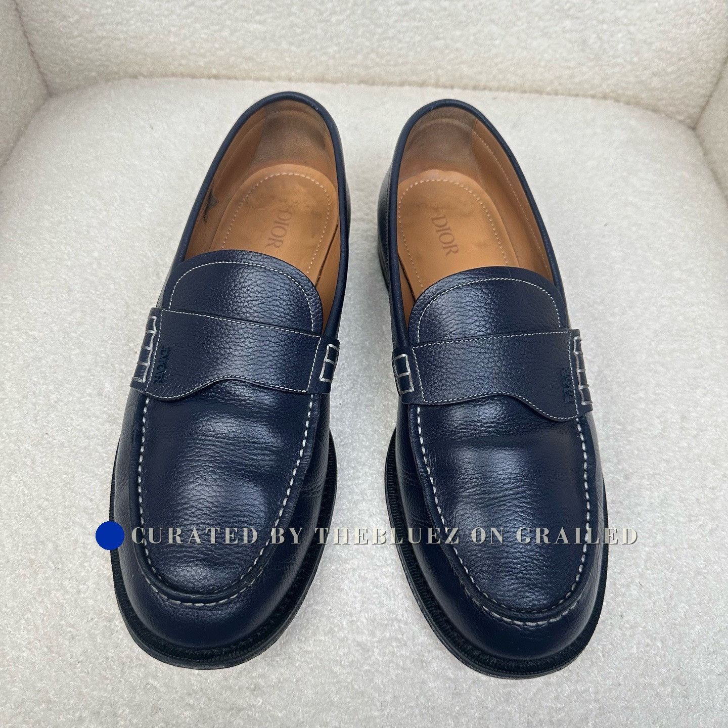 Dior Dior Granville Saddle Leather Loafers Size US 8.5 / EU 41-42 - 3 Thumbnail
