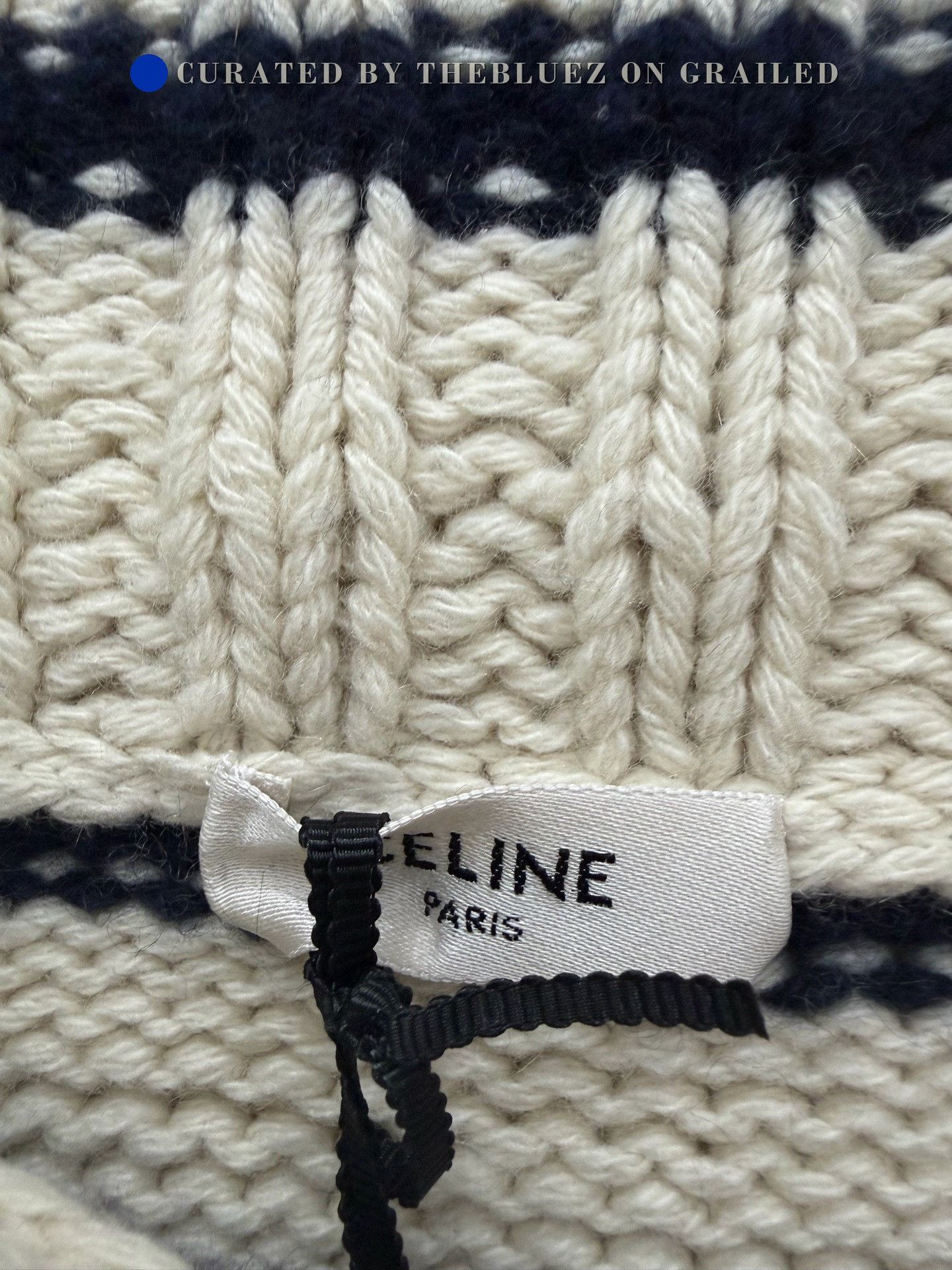 Celine Celine Off-Shoulder Sweater M Size M / US 6-8 / IT 42-44 - 3 Thumbnail