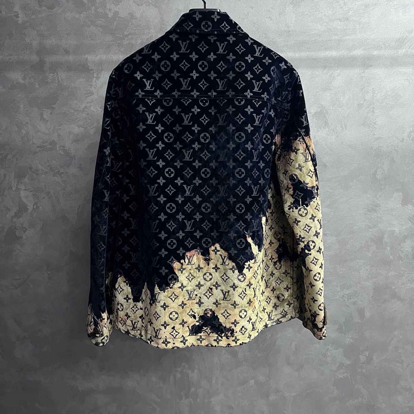 Louis Vuitton Louis Vuitton Multi-Color Fire Cloud Denim Jacket Size US M / EU 48-50 / 2 - 2 Thumbnail