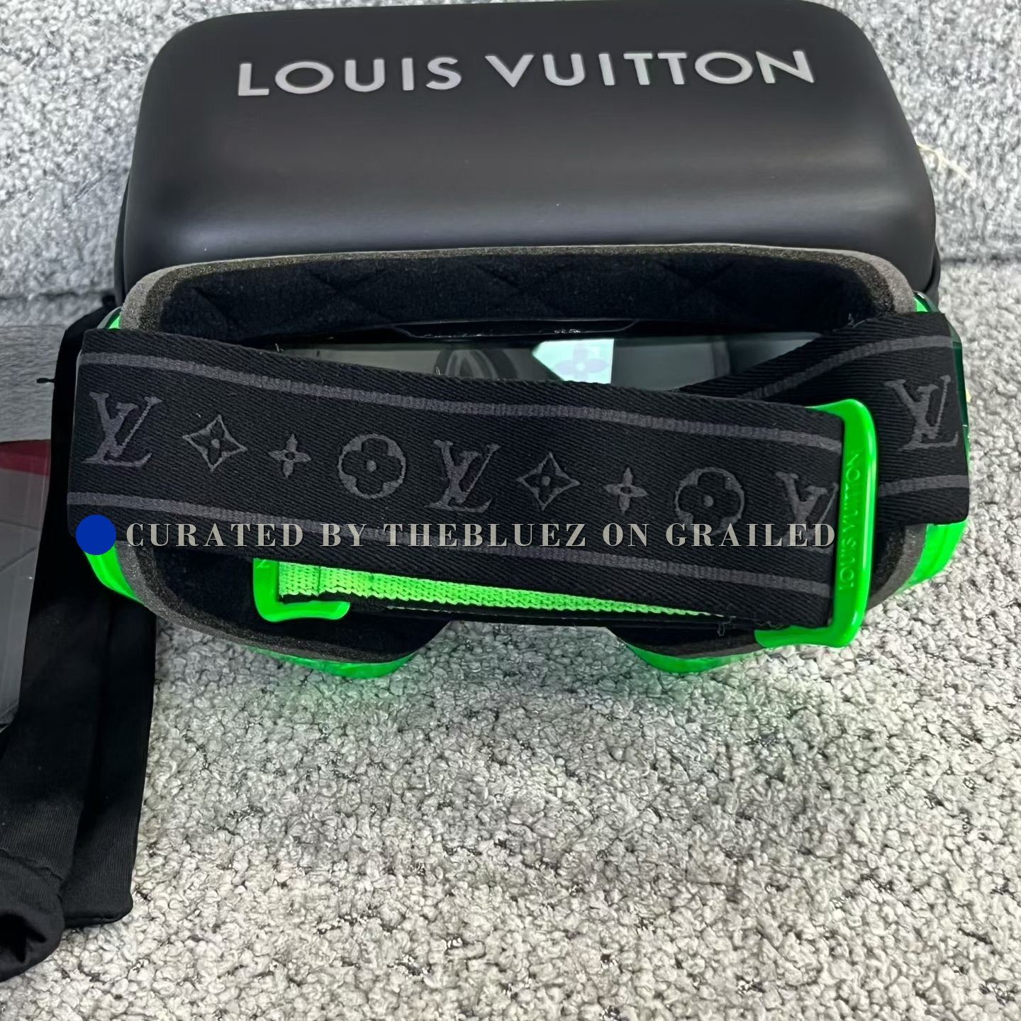 Louis Vuitton Louis Vuitton Green Ski Goggles Size ONE SIZE - 6 Thumbnail