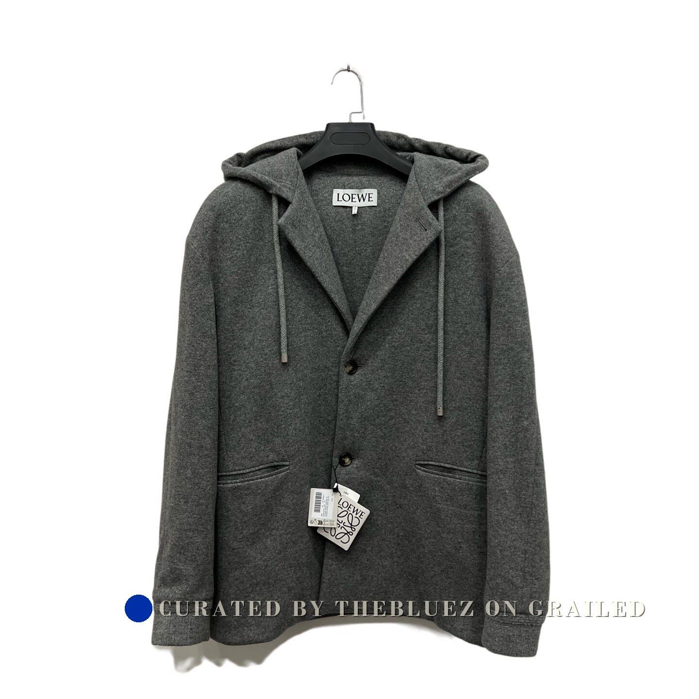 Loewe Loewe Cashmere Blend Logo Jacket Size US M / EU 48-50 / 2 - 2 Thumbnail