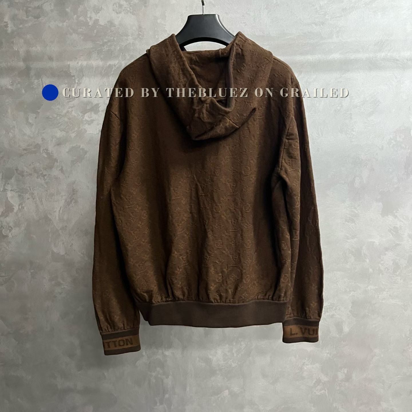 Louis Vuitton Louis Vuitton Brown Hooded Pullover Sweatshirt Size US L / EU 52-54 / 3 - 2 Thumbnail
