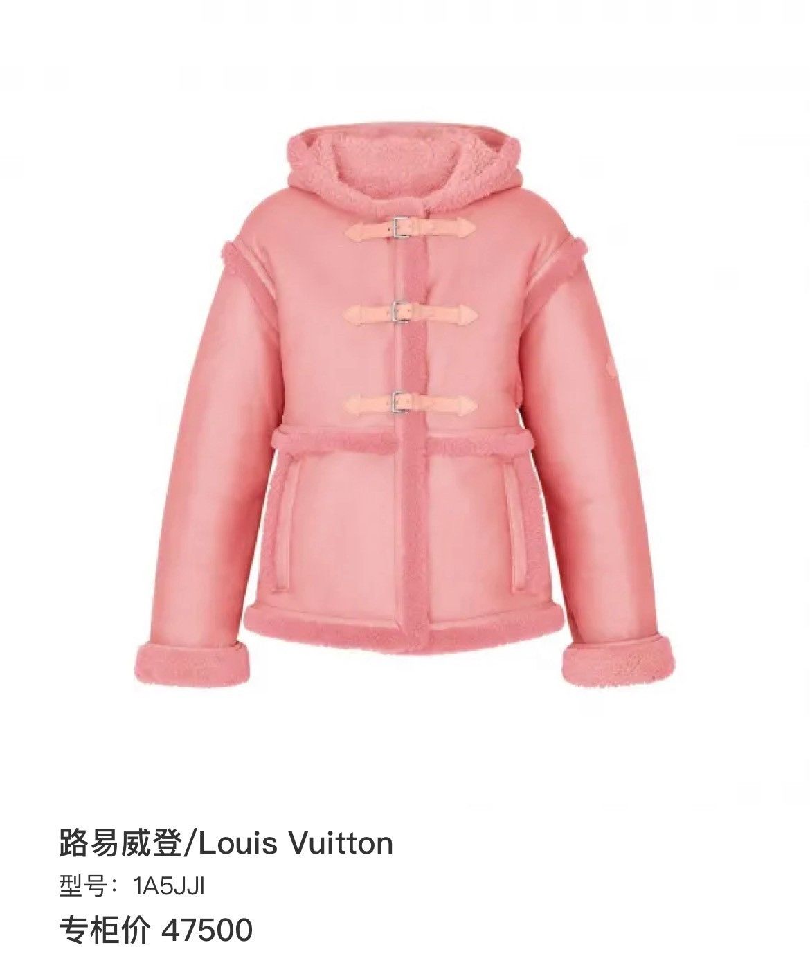 Louis Vuitton Louis Vuitton Pink Fur Jacket Size S / US 4 / IT 40 - 6 Thumbnail