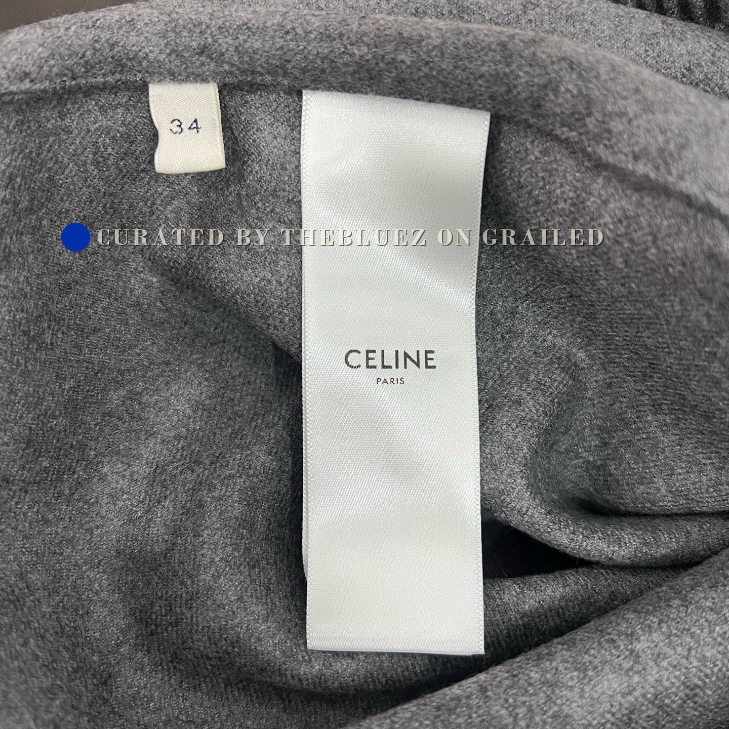 Celine Celine Gray Cashmere Casual Pants Size 34" / US 12 / IT 48 - 5 Thumbnail
