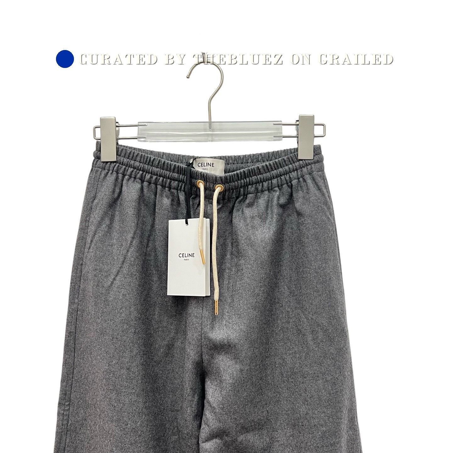 Celine Celine Gray Cashmere Casual Pants Size 34" / US 12 / IT 48 - 3 Thumbnail