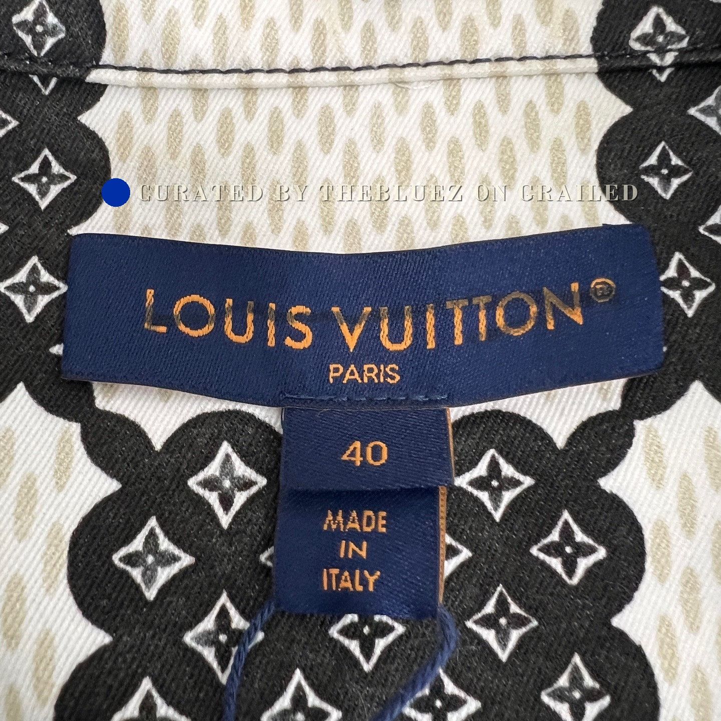 Louis Vuitton Louis Vuitton Logo Check Denim Jacket 40 Size S / US 4 / IT 40 - 3 Thumbnail