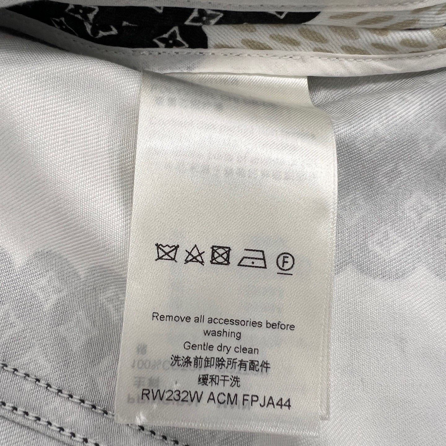 Louis Vuitton Louis Vuitton Logo Check Denim Jacket 40 Size S / US 4 / IT 40 - 4 Thumbnail