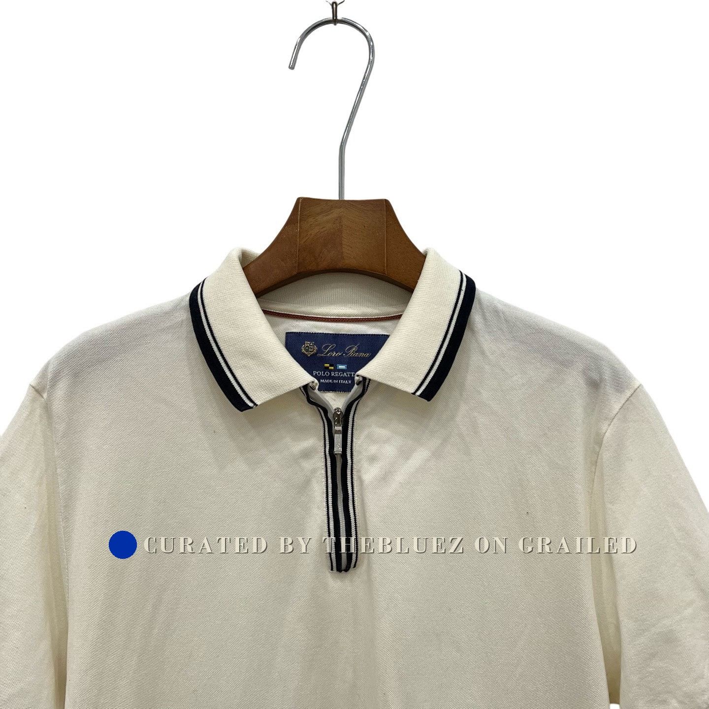 Loro Piana Loro Piana LP Zipper Polo Shirt Size US S / EU 44-46 / 1 - 3 Thumbnail