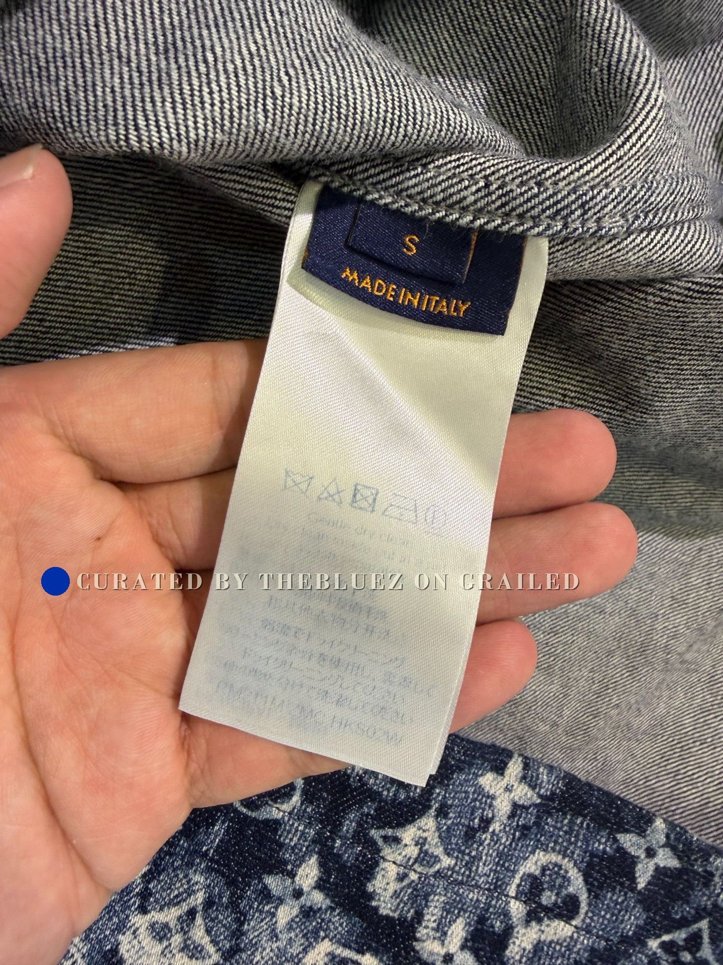 Louis Vuitton Louis Vuitton Denim All-Over Print Shirt Size US S / EU 44-46 / 1 - 5 Thumbnail