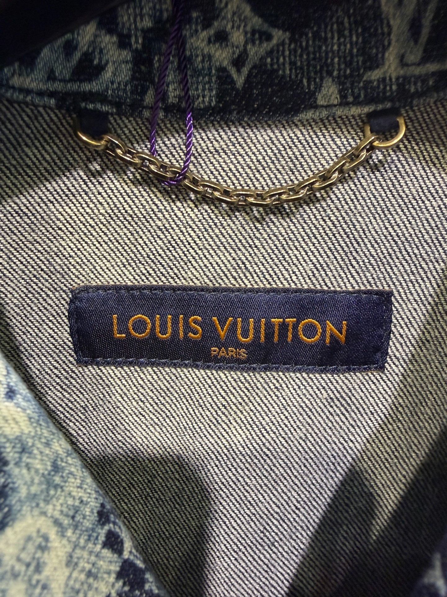 Louis Vuitton Louis Vuitton Denim All-Over Print Shirt Size US S / EU 44-46 / 1 - 3 Thumbnail