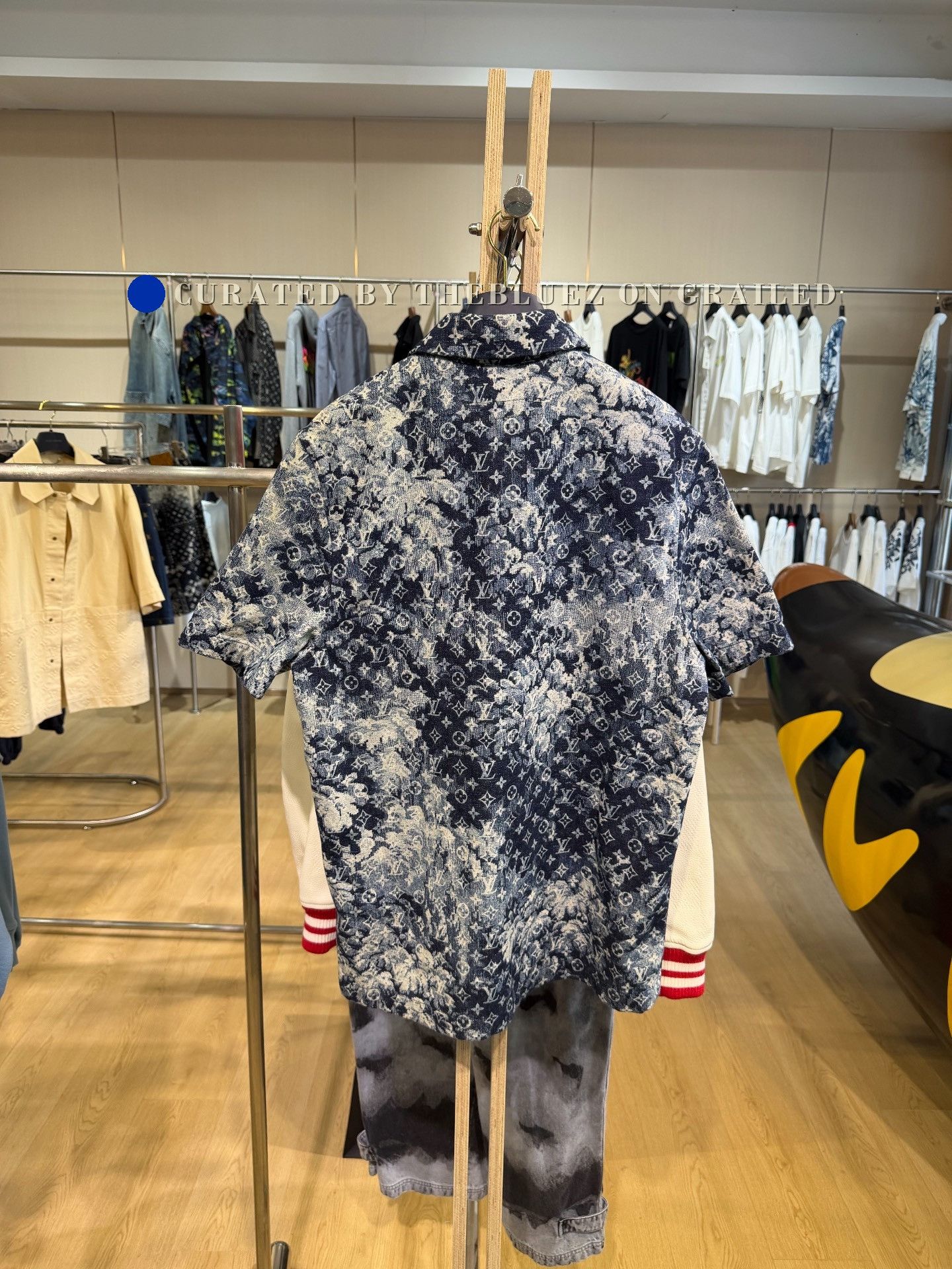 Louis Vuitton Louis Vuitton Denim All-Over Print Shirt Size US S / EU 44-46 / 1 - 2 Thumbnail