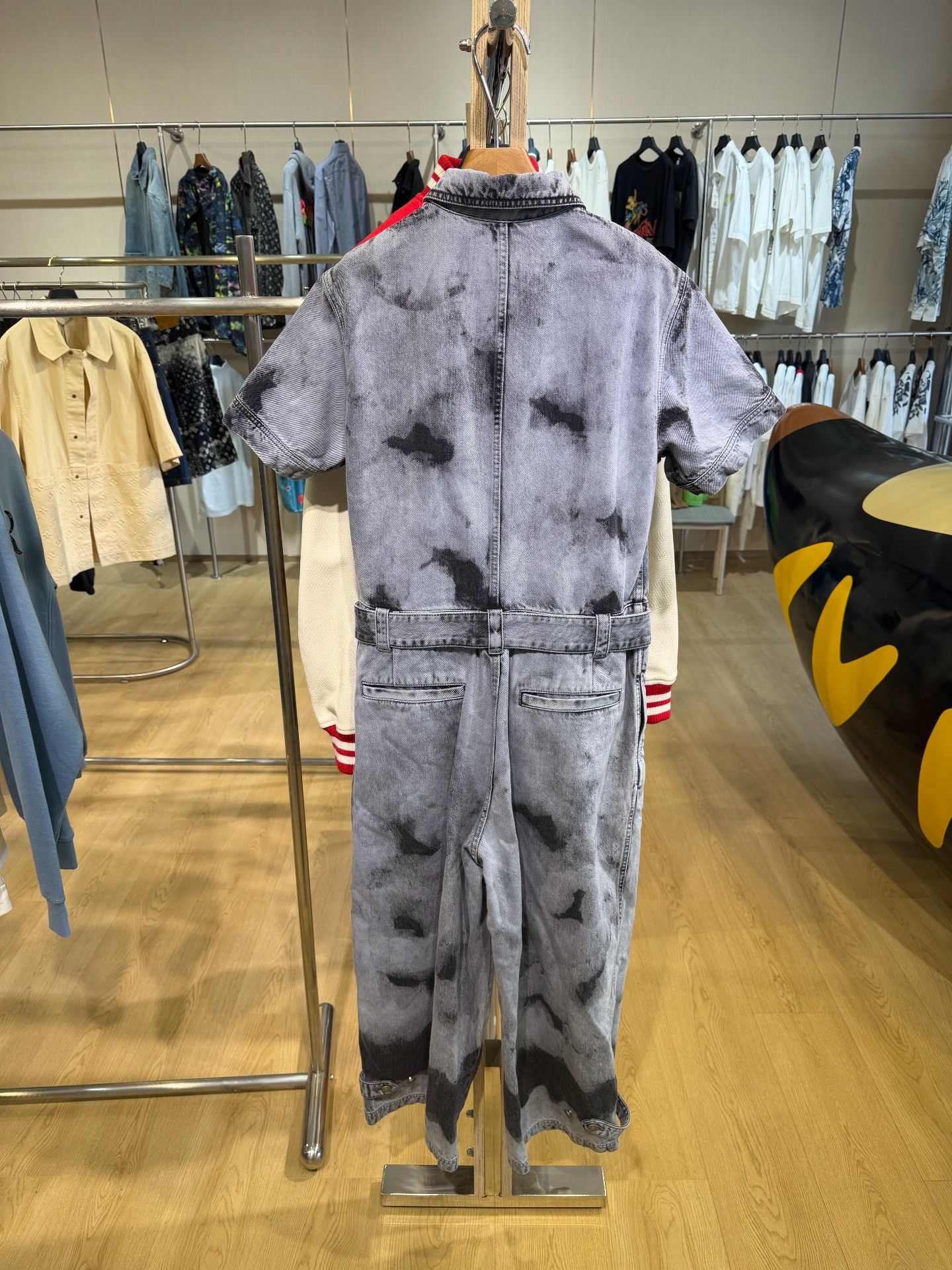 Dior Dior Tie-Dye Denim Jumpsuit Size 36" / US 14 / IT 50 - 2 Thumbnail