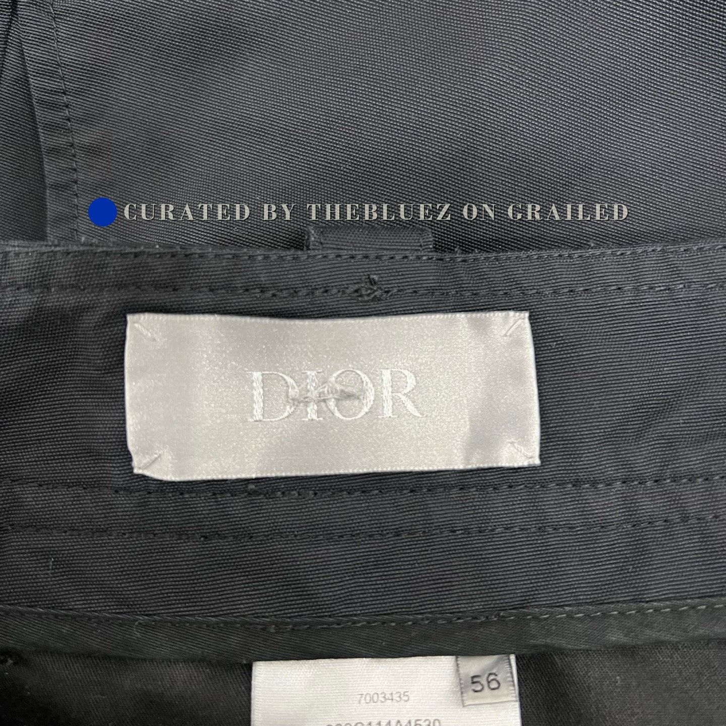 Dior Dior Black Cargo Pants Size US 40 / EU 56 - 4 Thumbnail